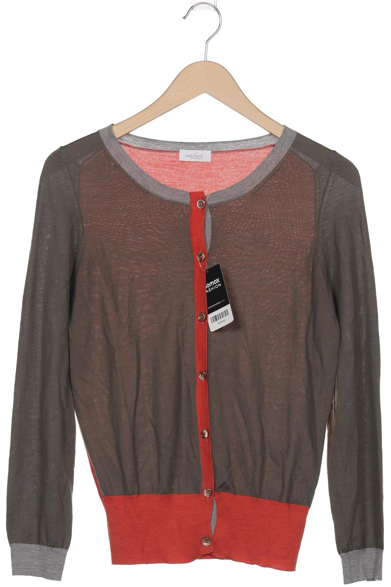 

Van Laack Damen Strickjacke, grün, Gr. 34