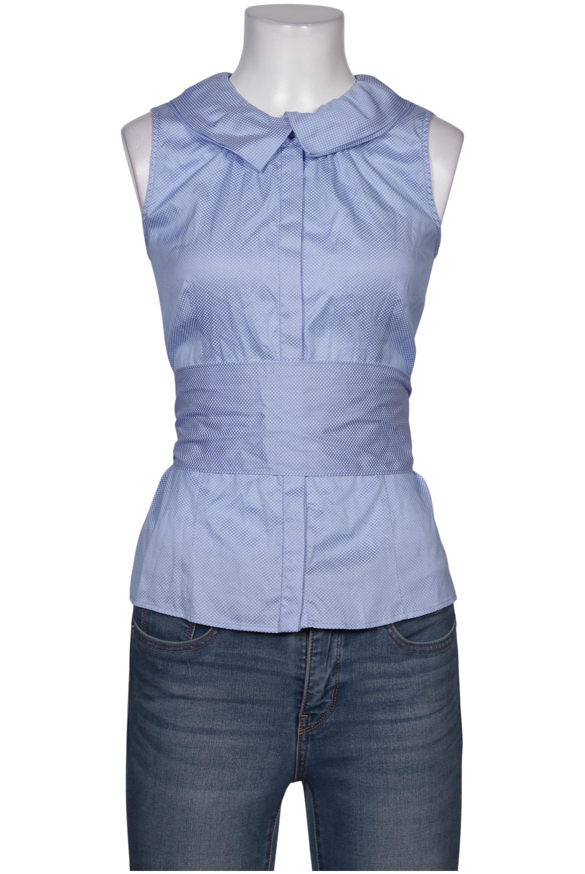 

Van Laack Damen Bluse, blau, Gr. 34