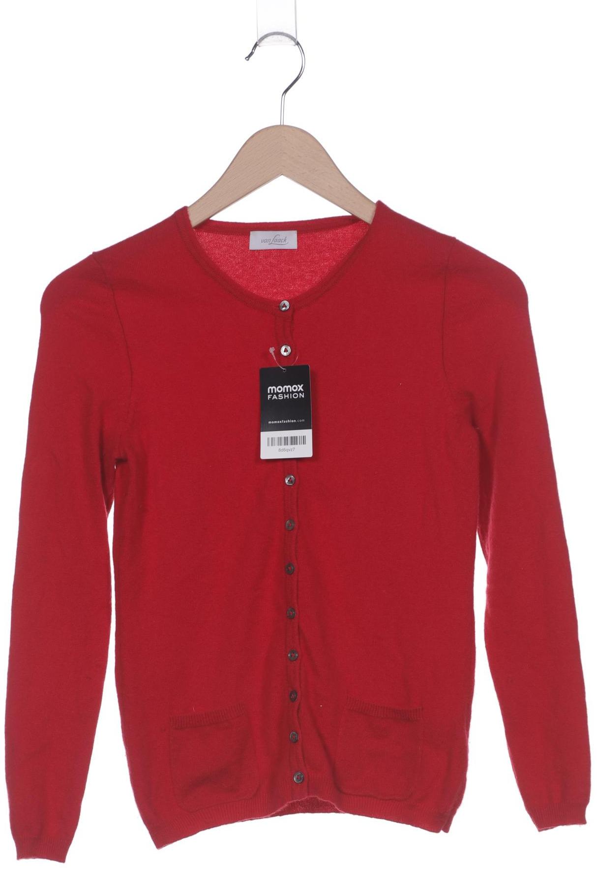 

Van Laack Damen Strickjacke, rot, Gr. 32