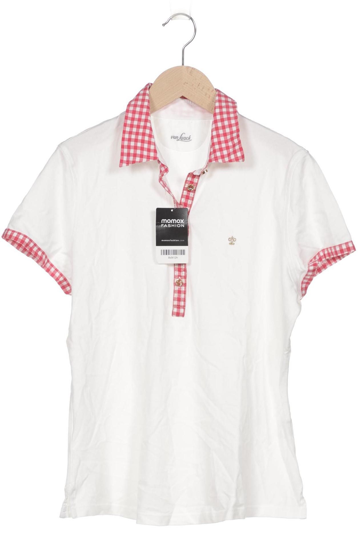 

Van Laack Damen Poloshirt, weiß, Gr. 42