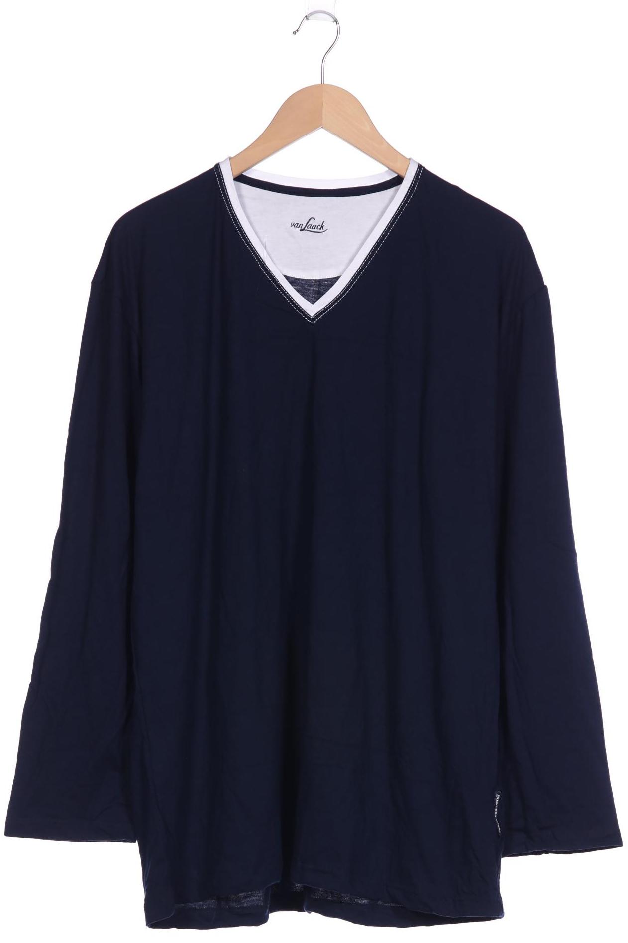 

Van Laack Damen Langarmshirt, marineblau, Gr. 44