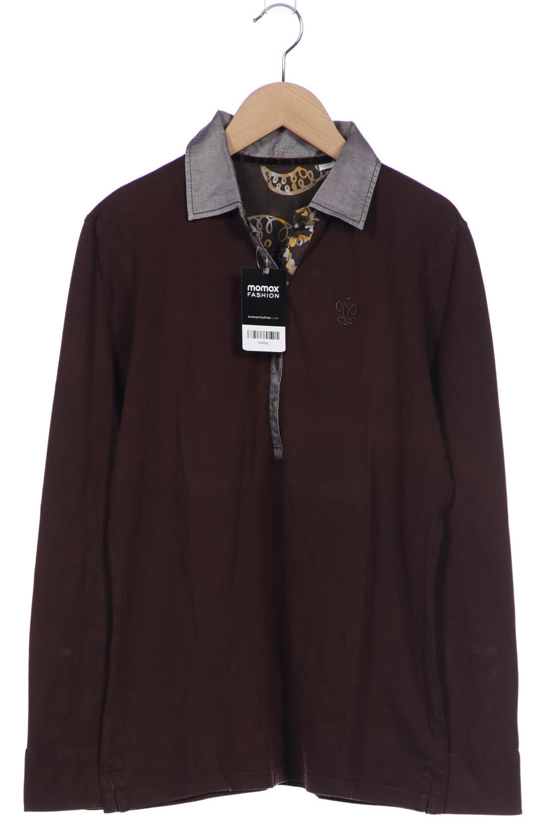 

Van Laack Damen Poloshirt, braun, Gr. 42