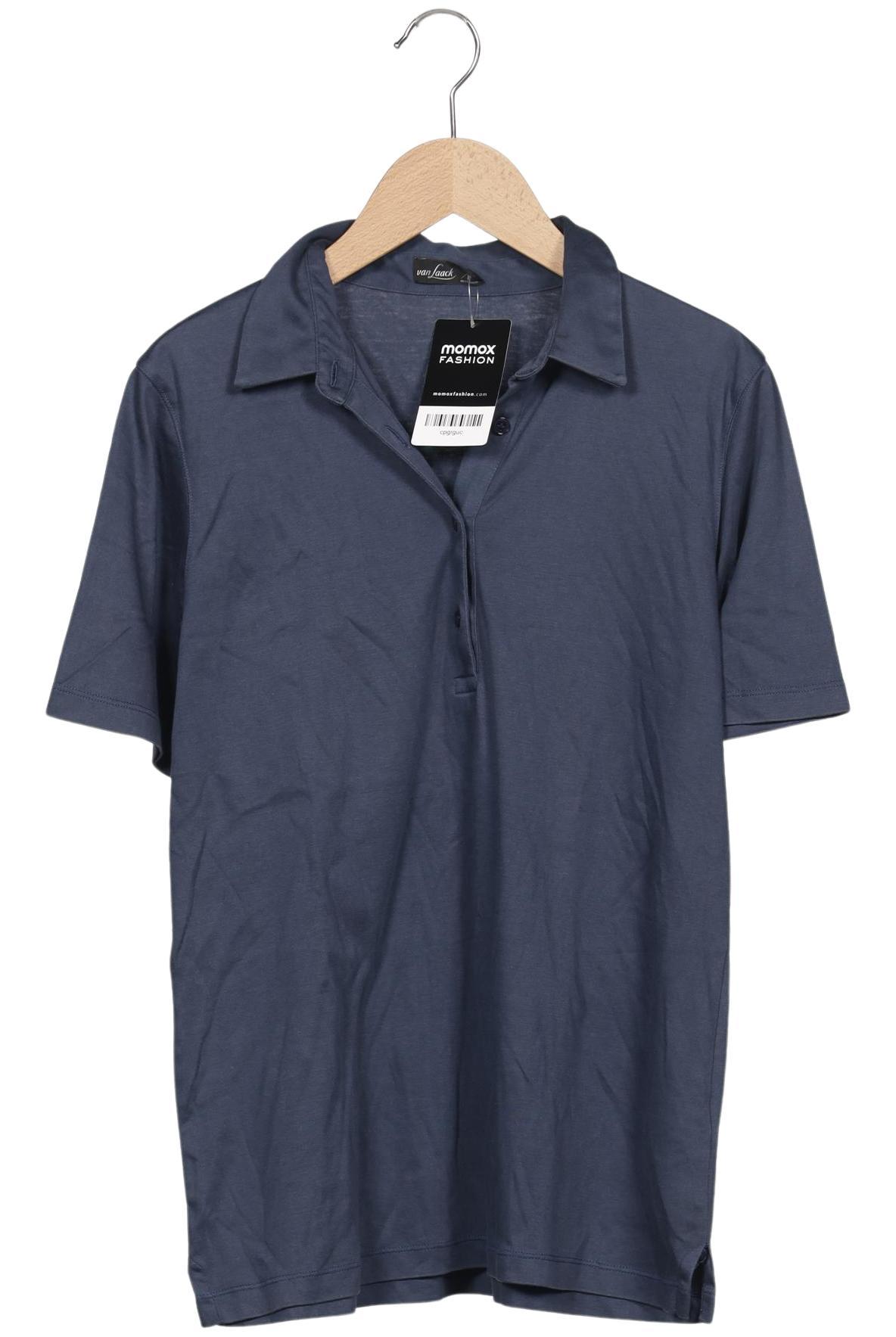 

Van Laack Damen Poloshirt, marineblau, Gr. 38