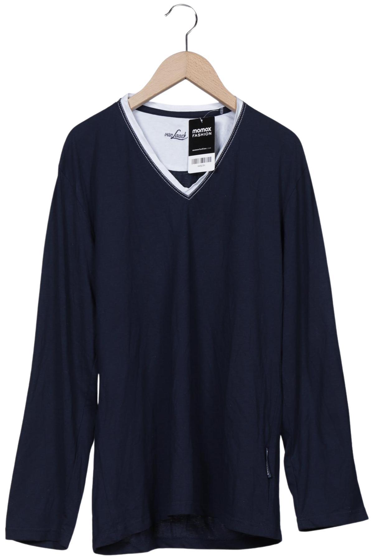 

Van Laack Damen Langarmshirt, marineblau, Gr. 38