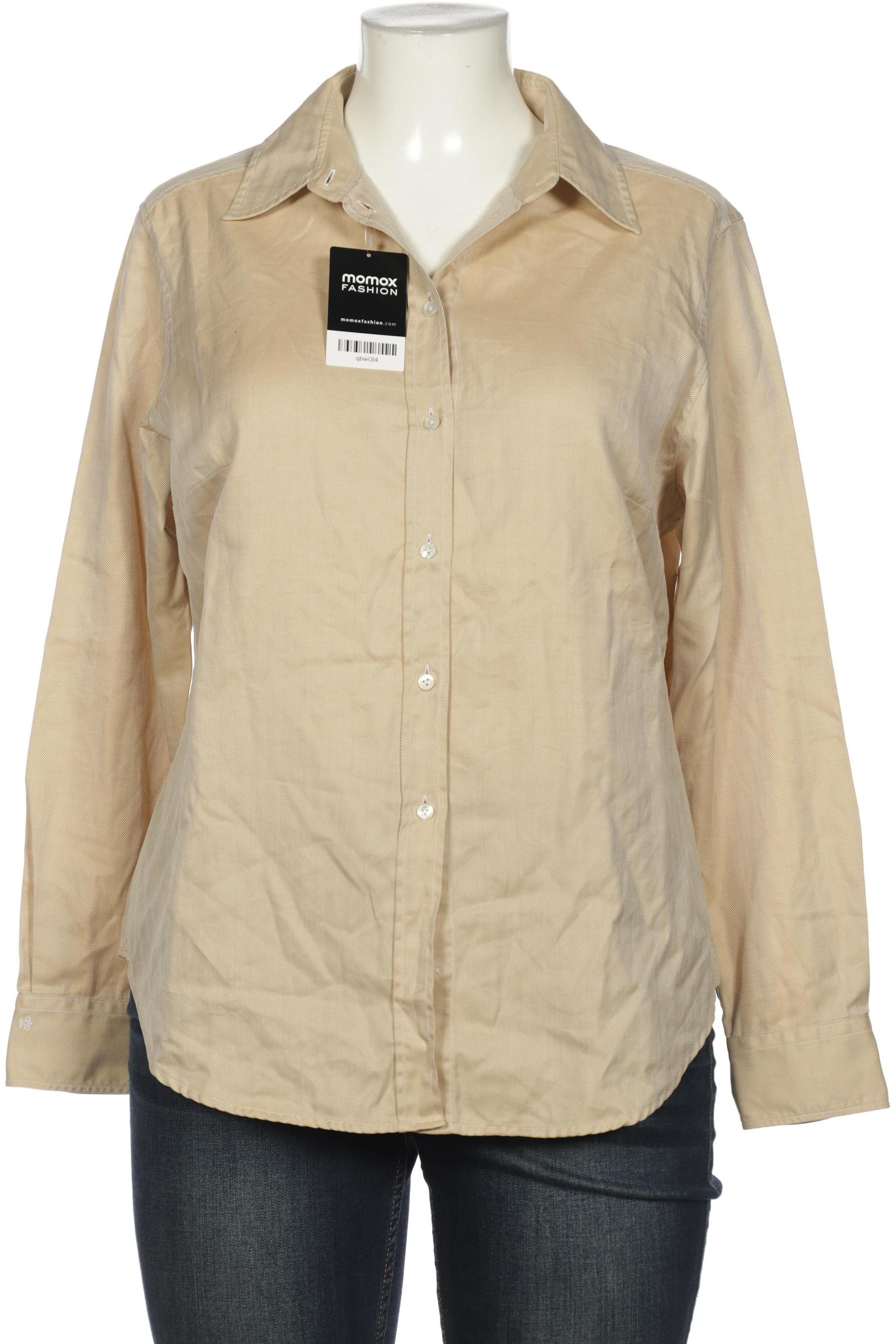 

Van Laack Damen Bluse, beige, Gr. 48