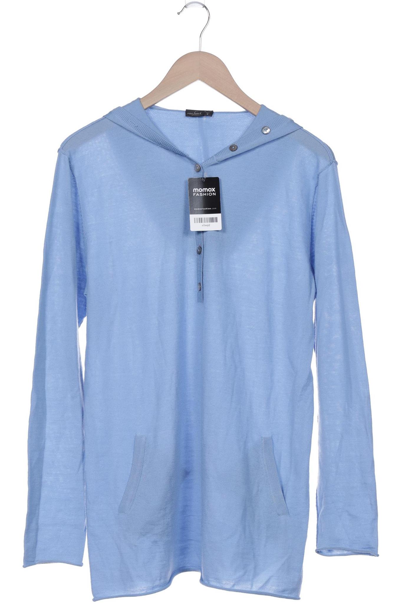 

Van Laack Damen Kapuzenpullover, blau, Gr. 38
