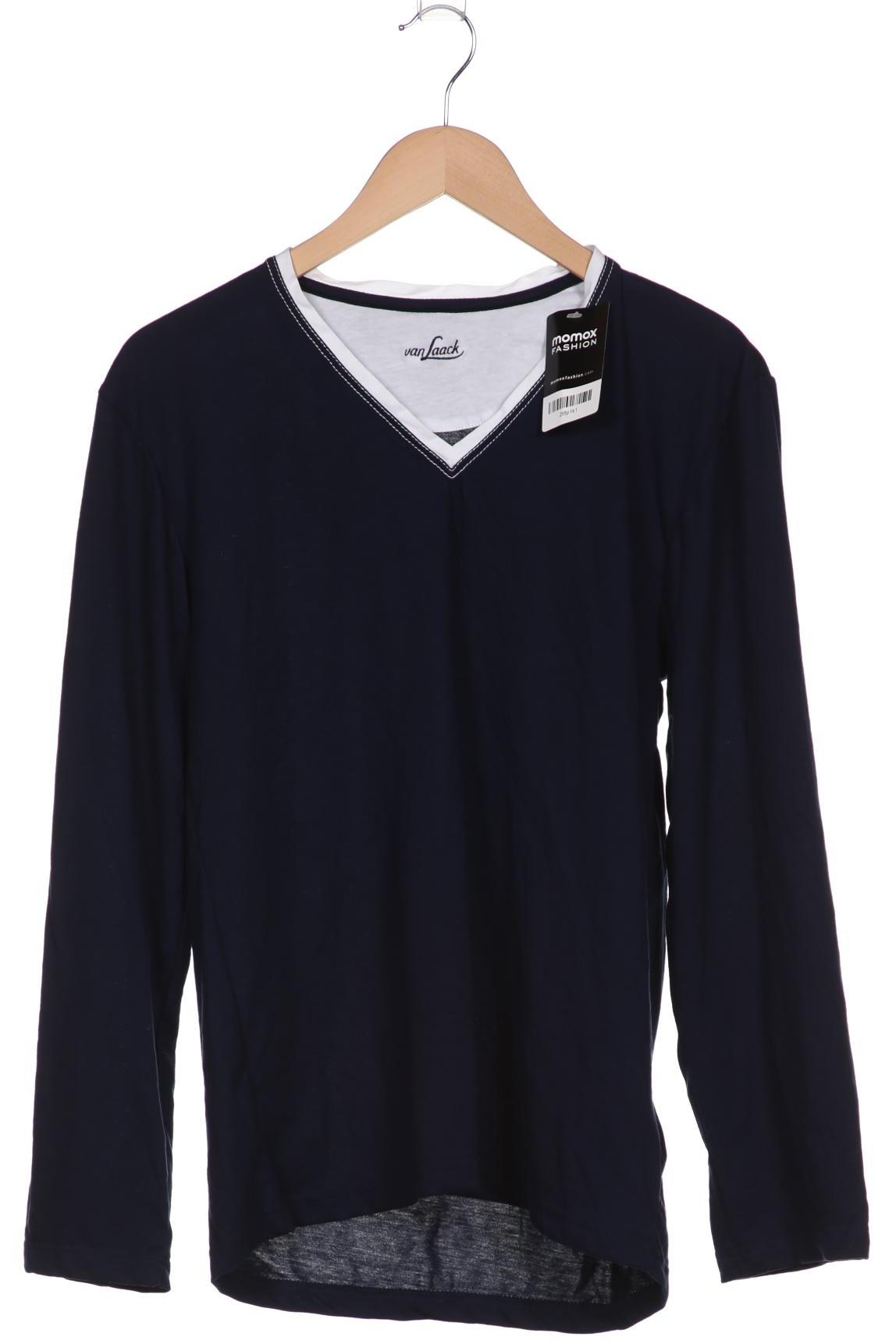 

Van Laack Damen Langarmshirt, marineblau, Gr. 38
