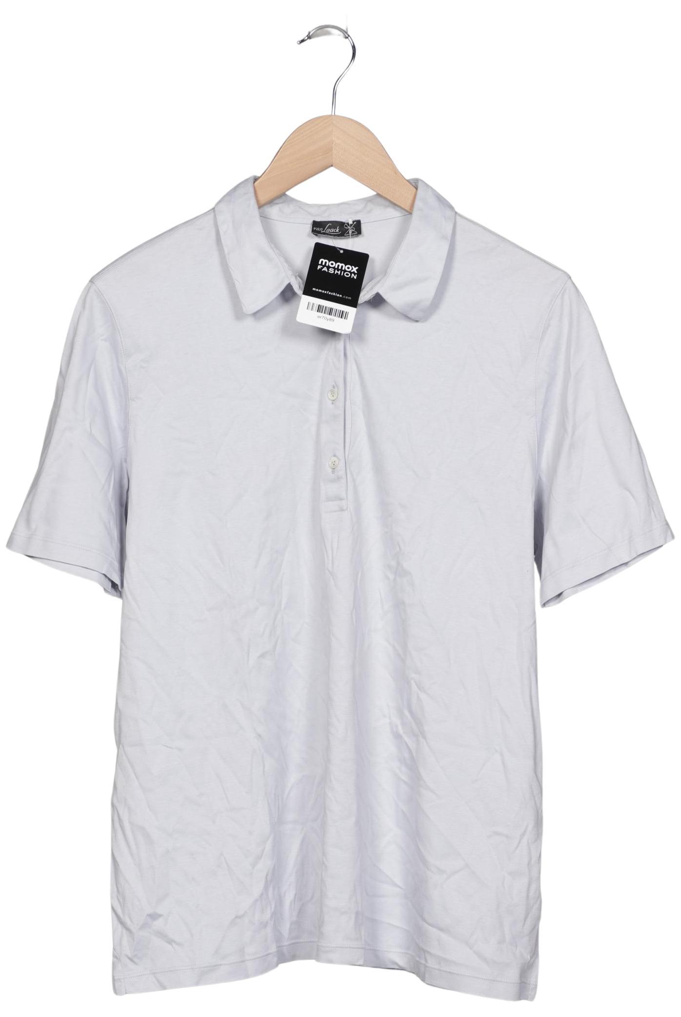 

Van Laack Damen Poloshirt, hellblau, Gr. 46