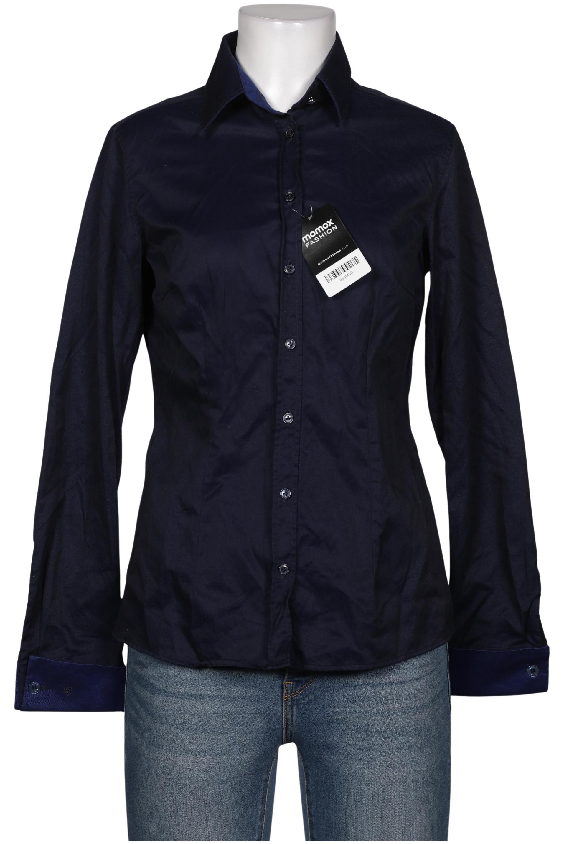 

Van Laack Damen Bluse, marineblau, Gr. 36