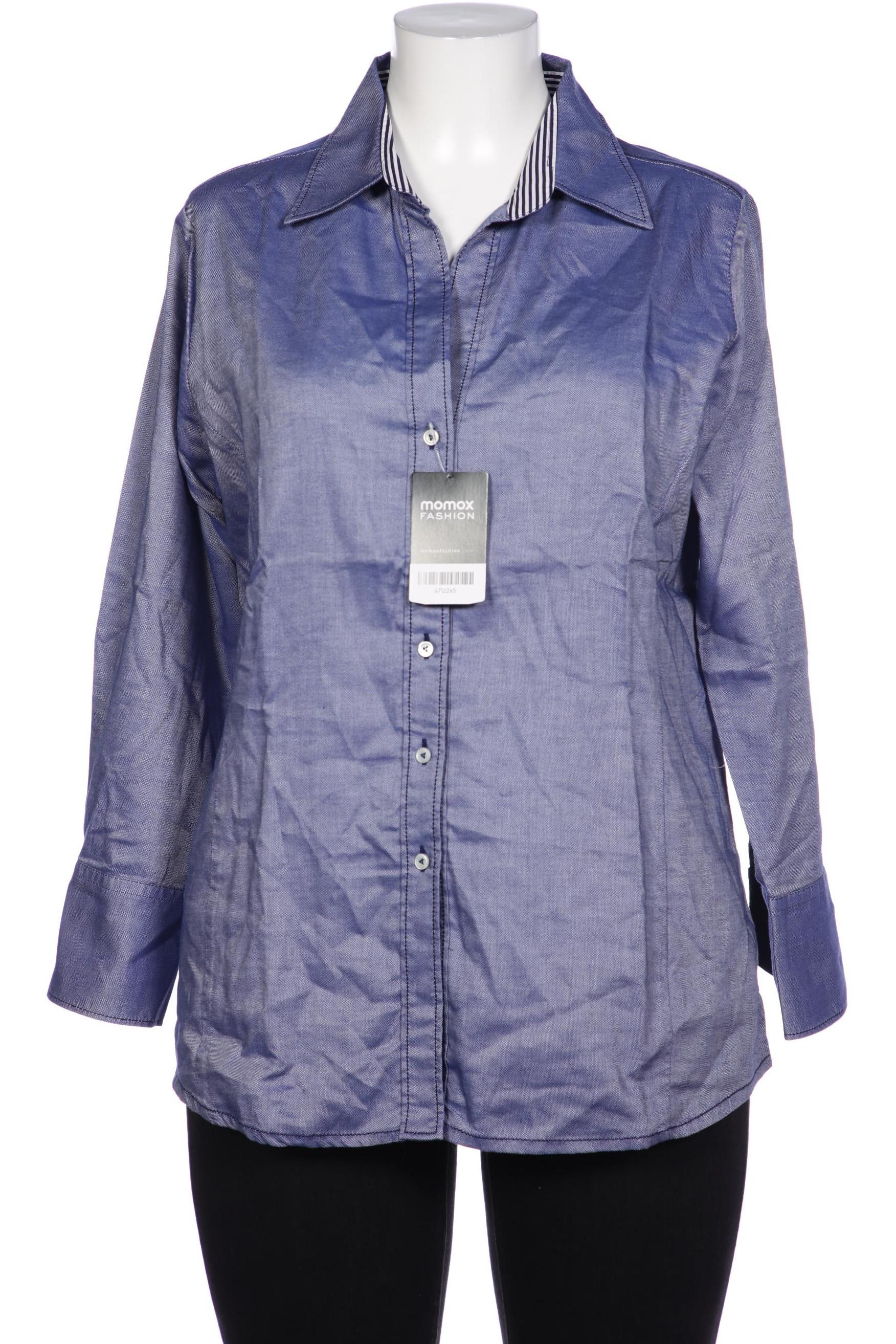 

Van Laack Damen Bluse, blau, Gr. 48