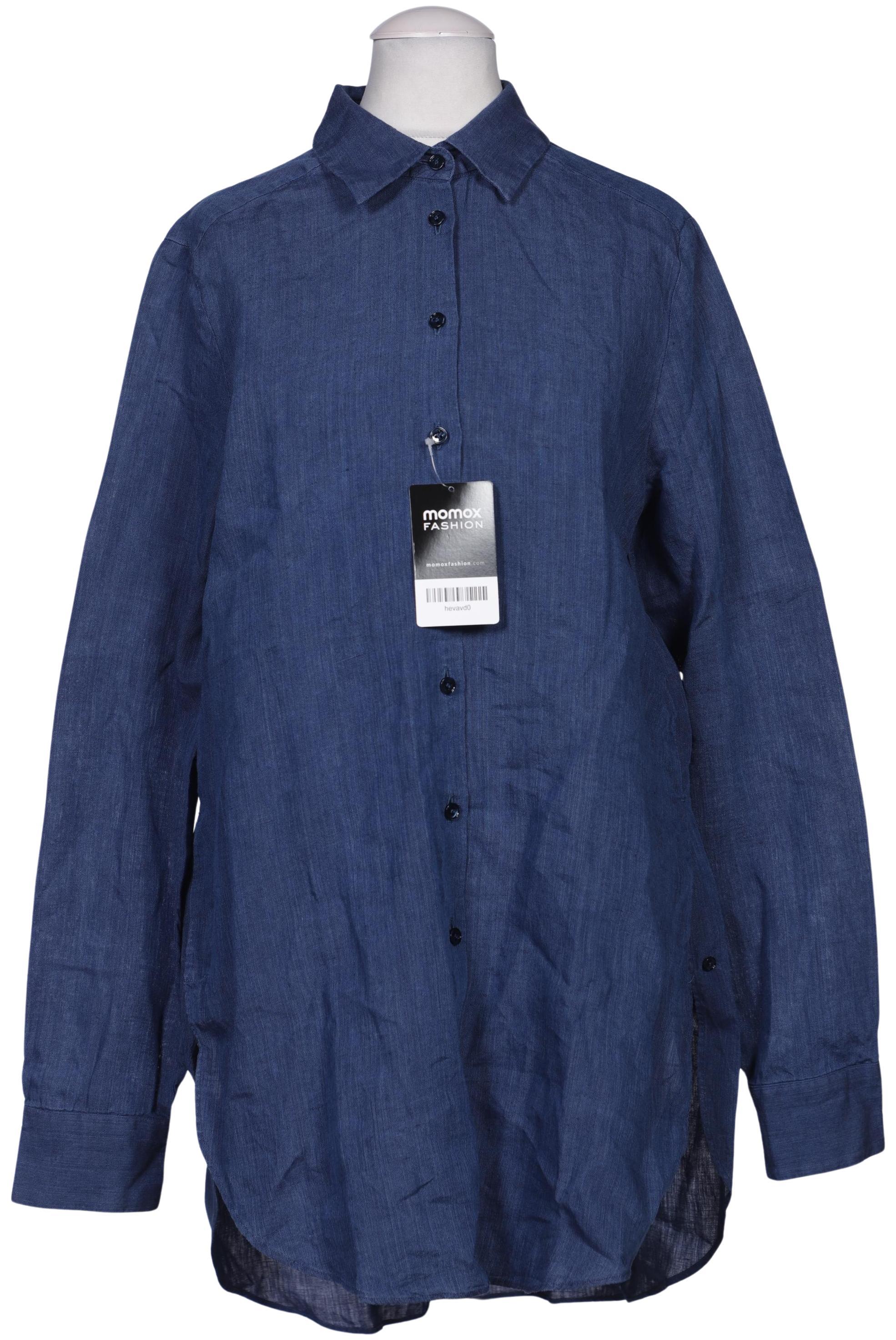

Van Laack Damen Bluse, marineblau, Gr. 34