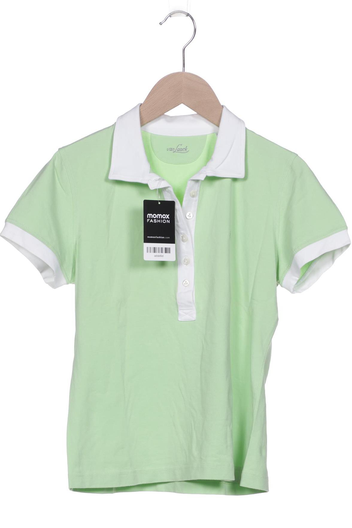 

Van Laack Damen Poloshirt, hellgrün, Gr. 36