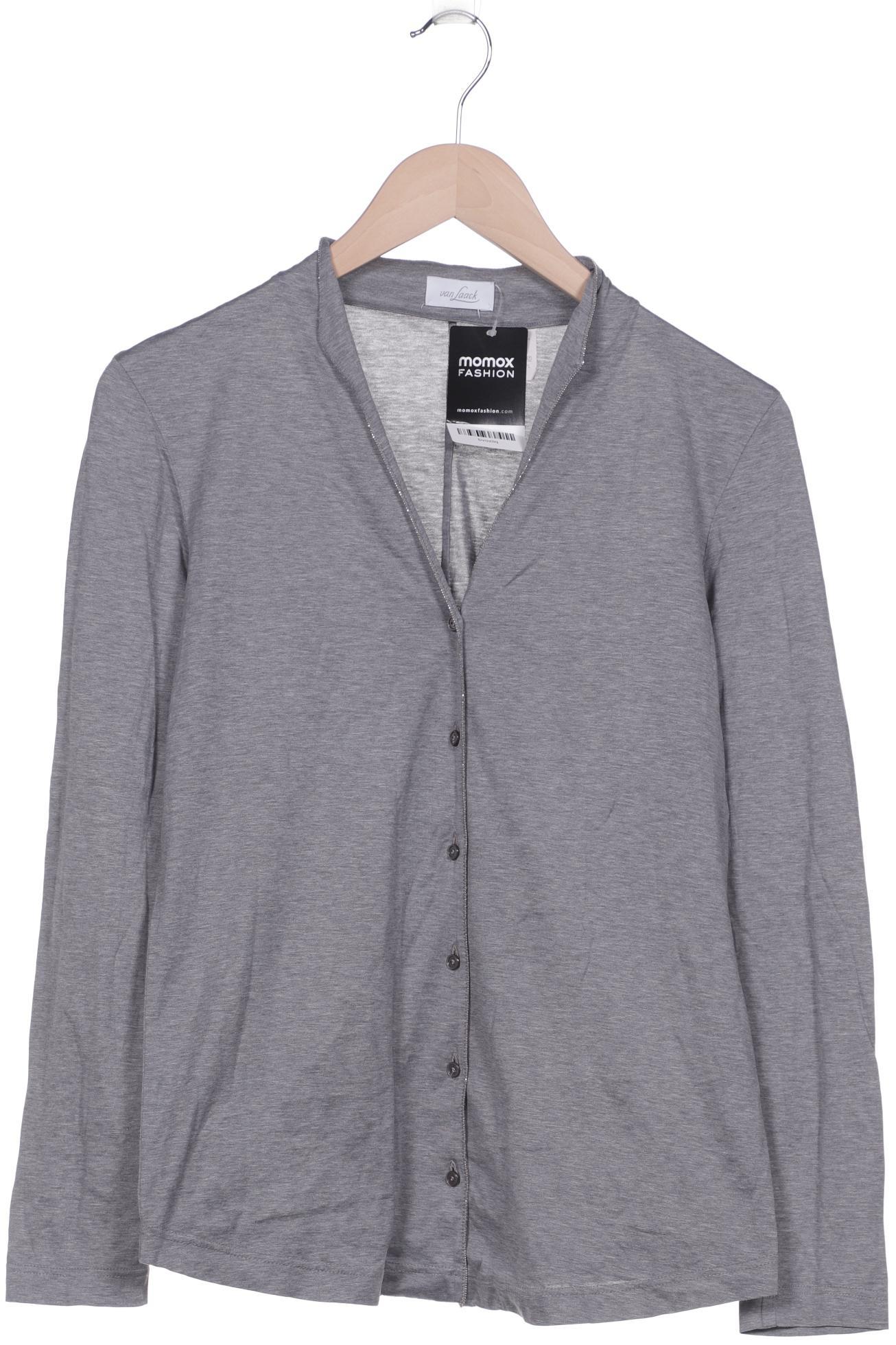 

Van Laack Damen Strickjacke, grau, Gr. 38