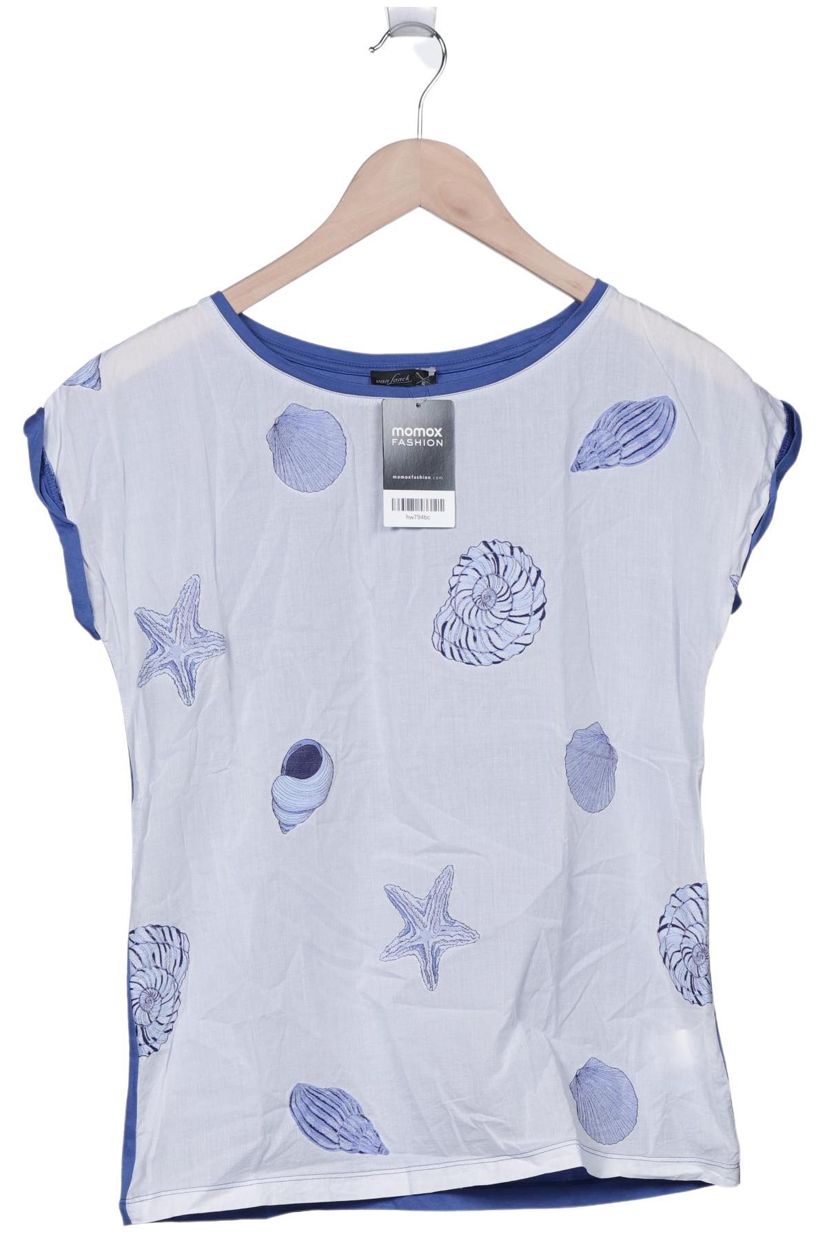 

Van Laack Damen T-Shirt, blau, Gr. 34