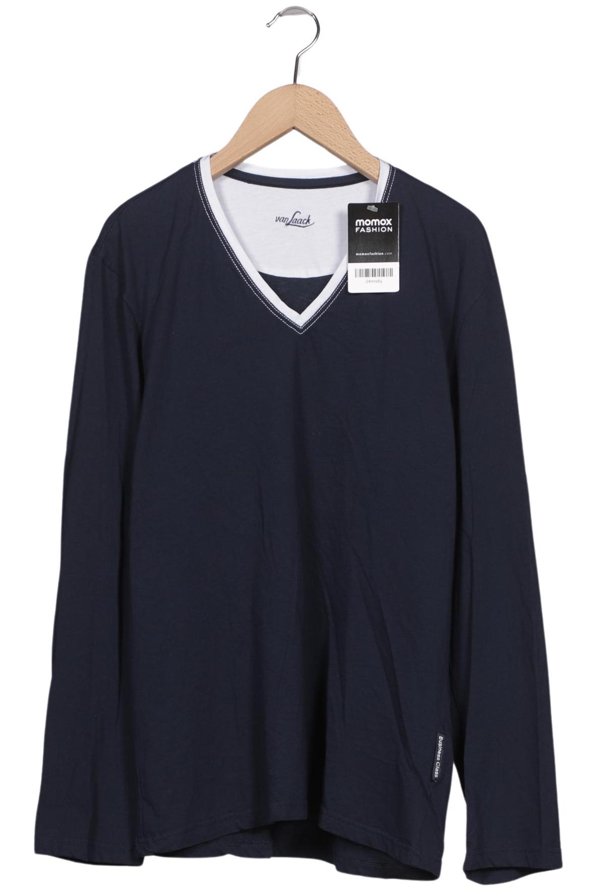 

Van Laack Damen Langarmshirt, marineblau, Gr. 38