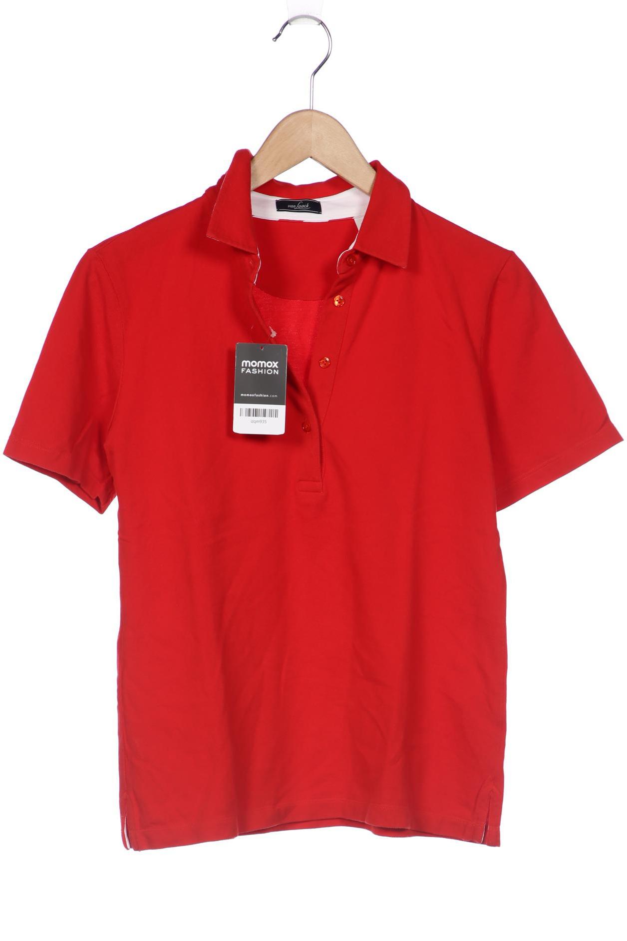

Van Laack Damen Poloshirt, rot, Gr. 38