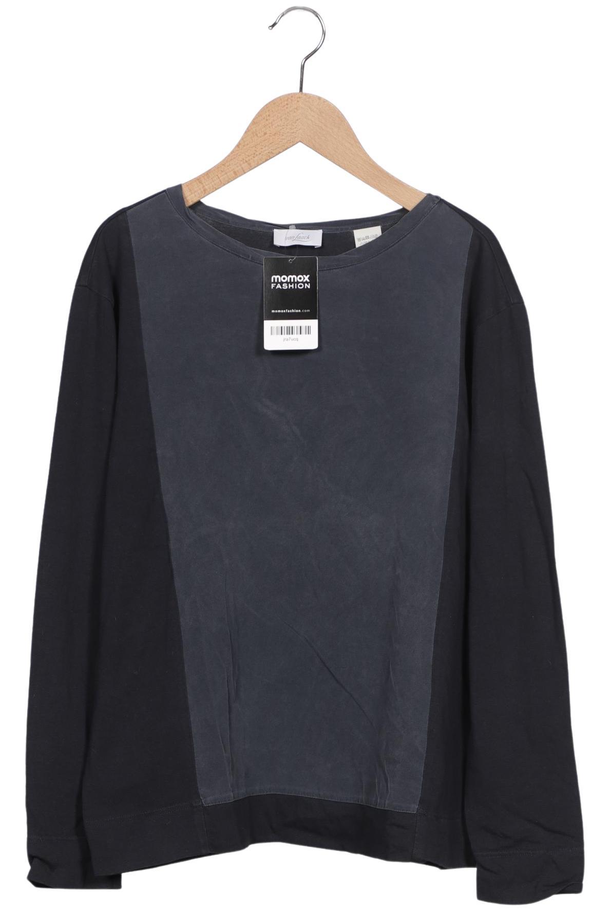 

Van Laack Damen Langarmshirt, marineblau, Gr. 36