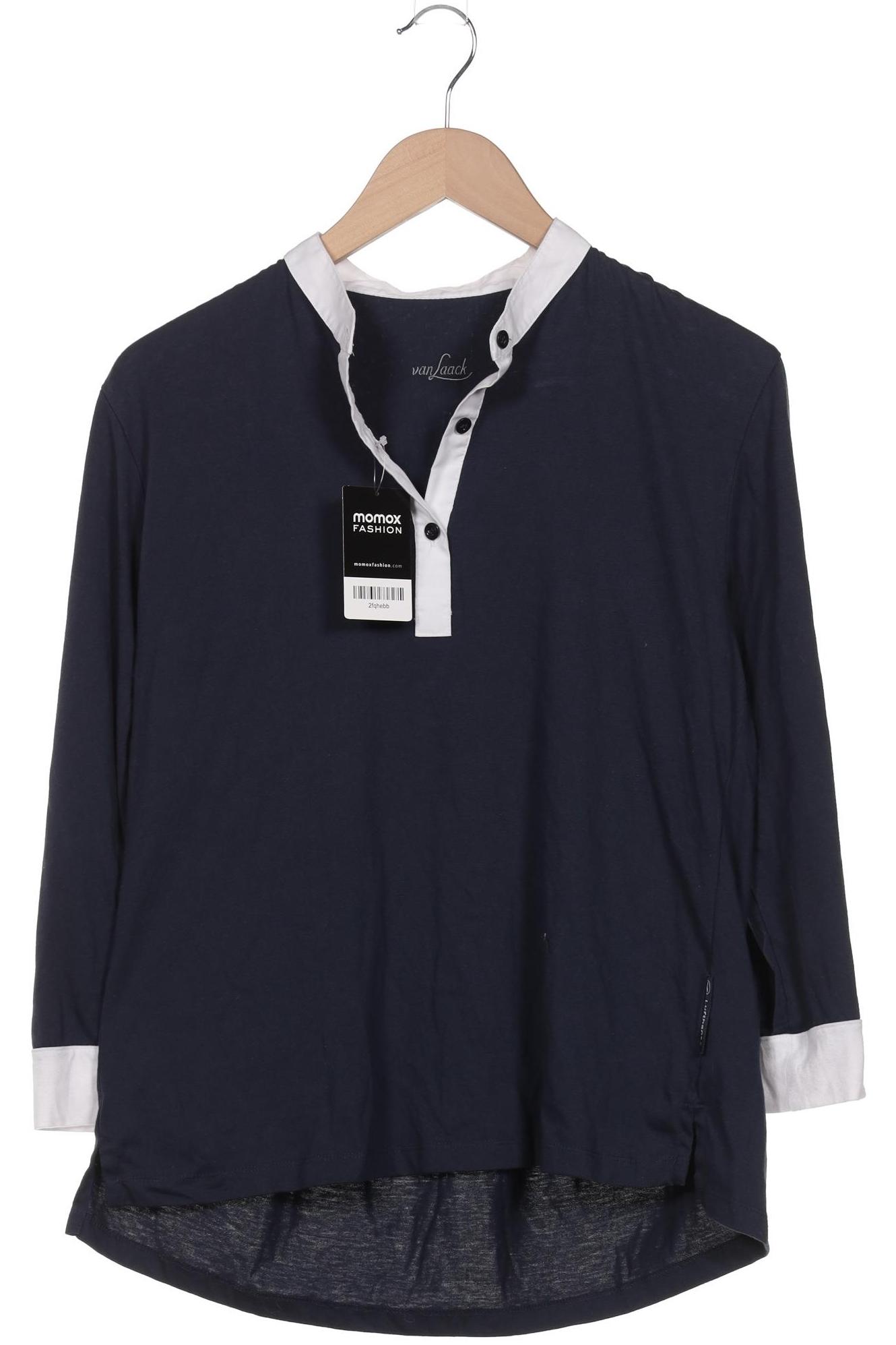

Van Laack Damen Poloshirt, marineblau, Gr. 36