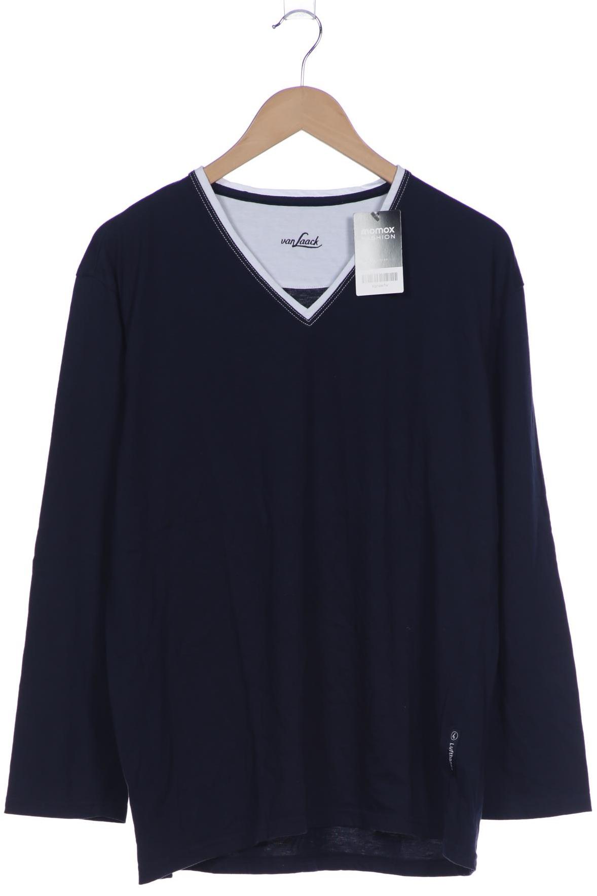 

Van Laack Damen Langarmshirt, marineblau, Gr. 42