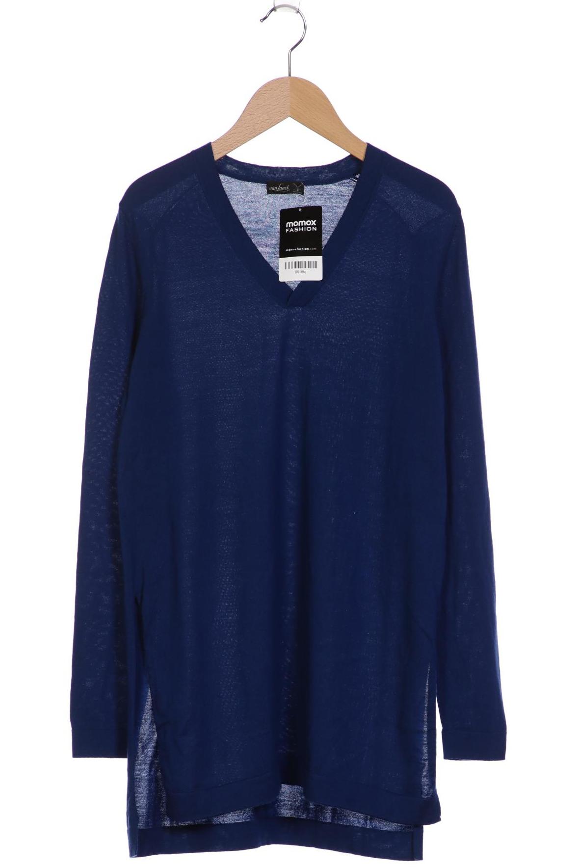 

Van Laack Damen Pullover, blau, Gr. 36