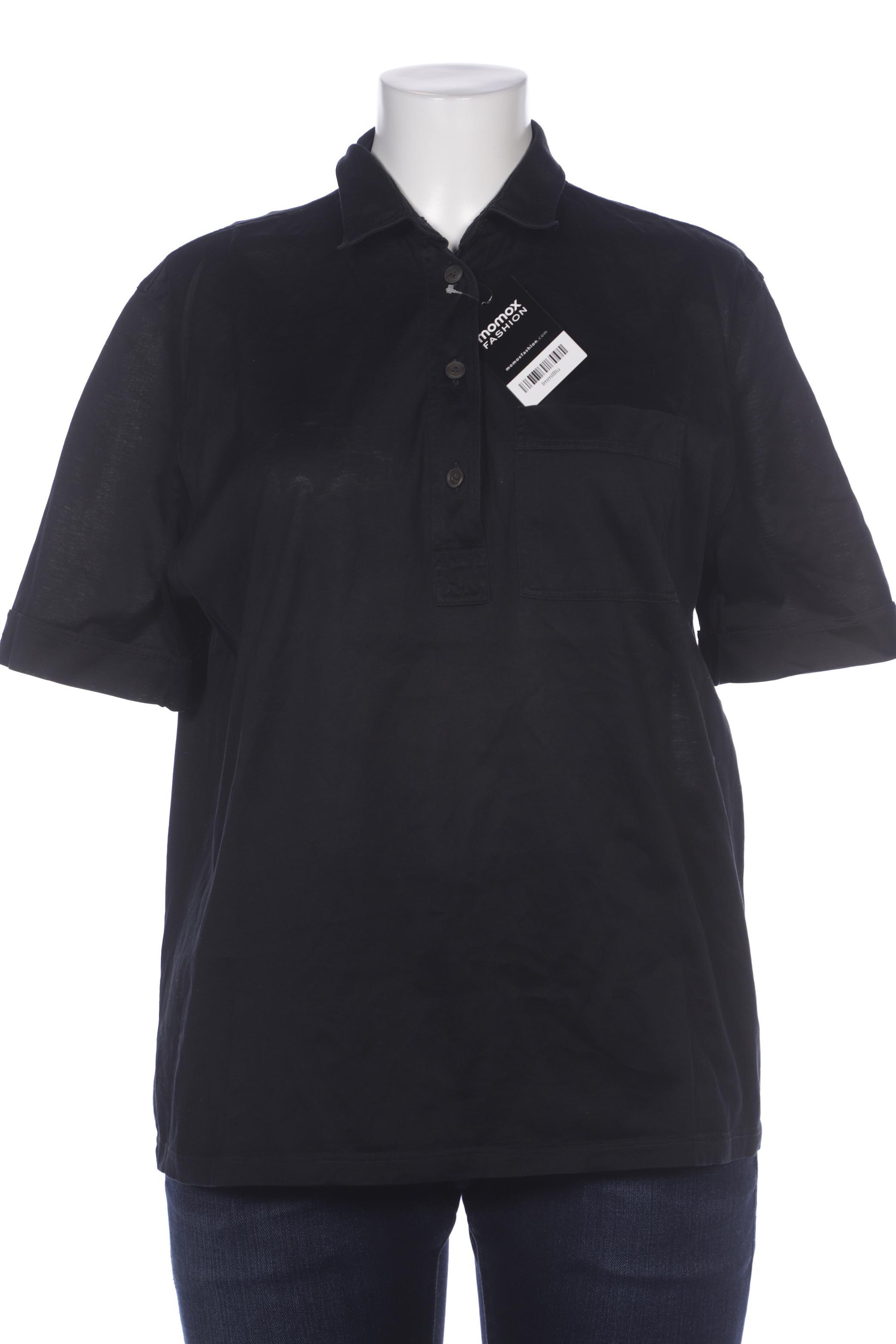 

Van Laack Damen Poloshirt, schwarz, Gr. 48