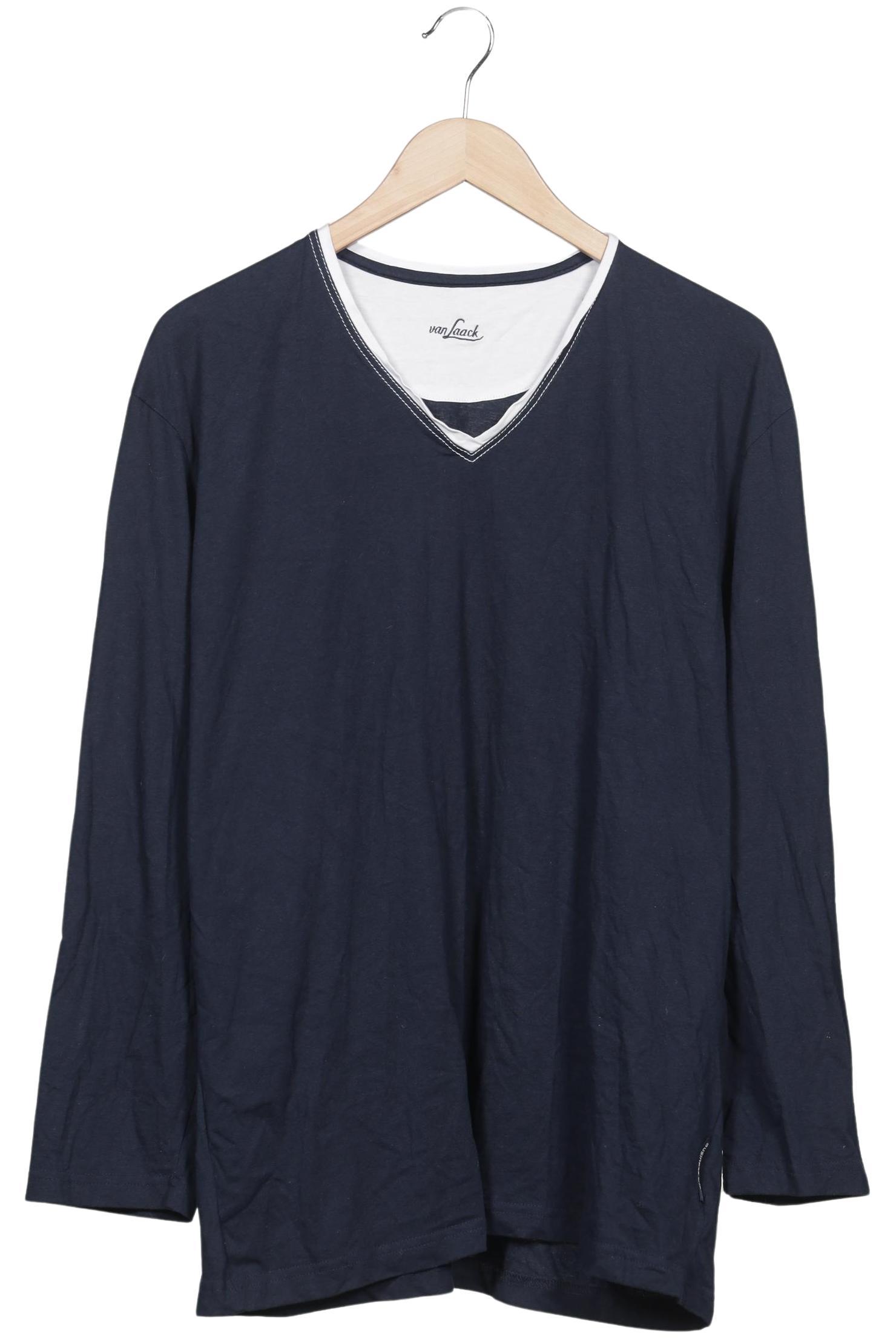 

Van Laack Damen Langarmshirt, marineblau, Gr. 44