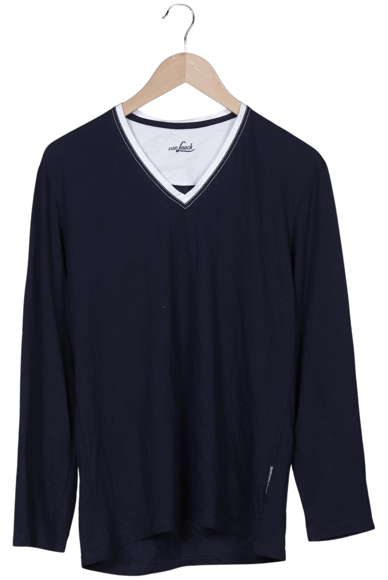 

Van Laack Damen Langarmshirt, marineblau, Gr. 42