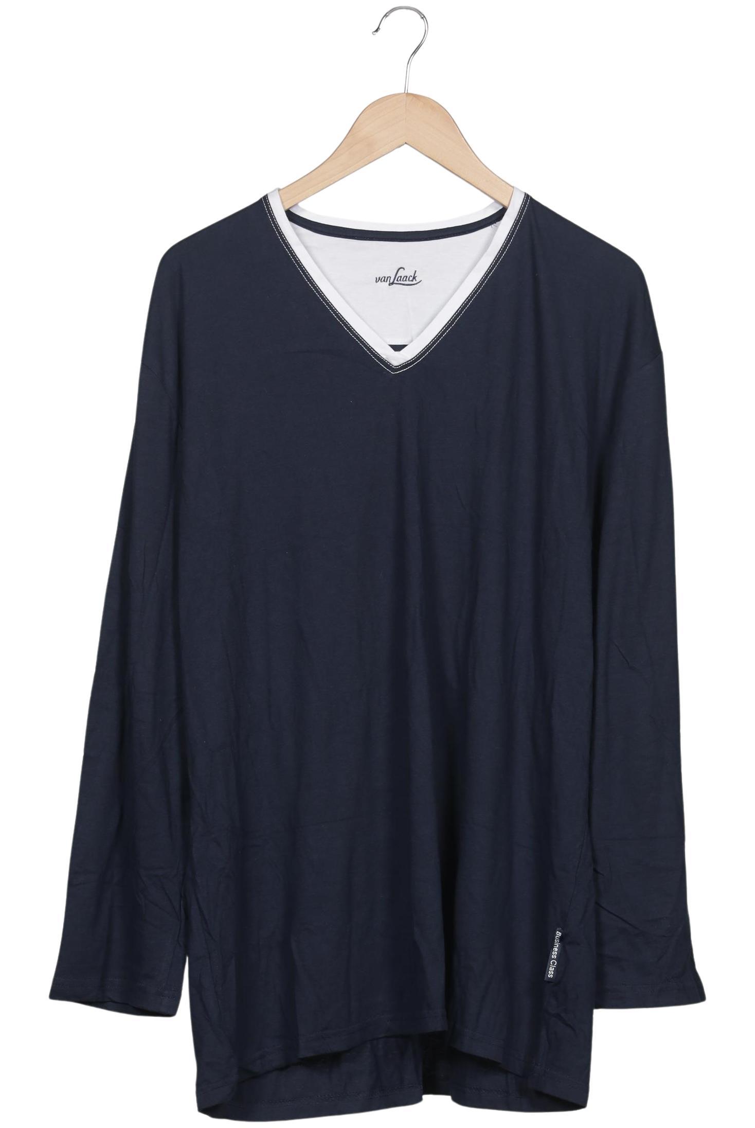 

Van Laack Damen Langarmshirt, marineblau, Gr. 44