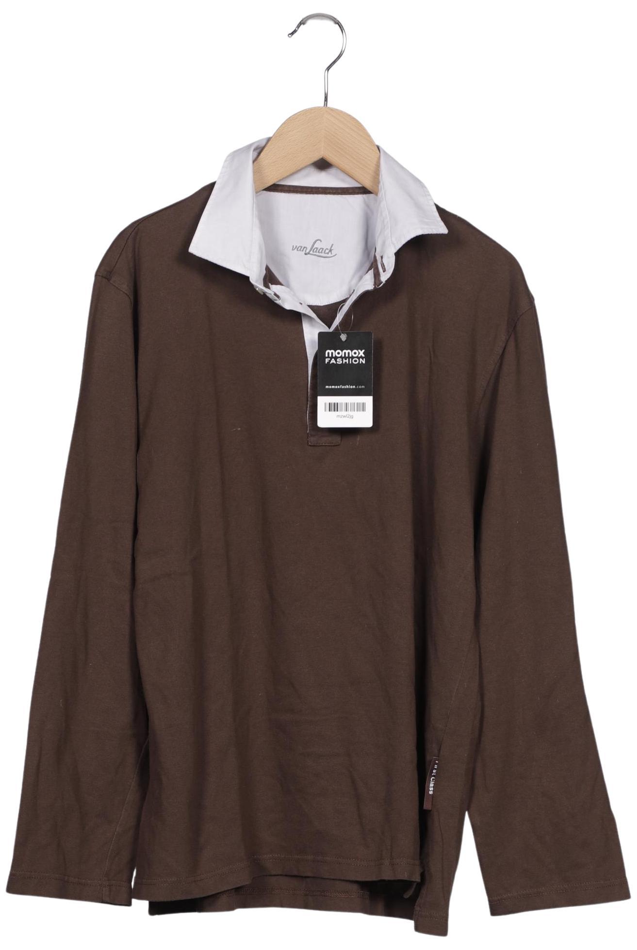 

Van Laack Damen Poloshirt, braun, Gr. 38