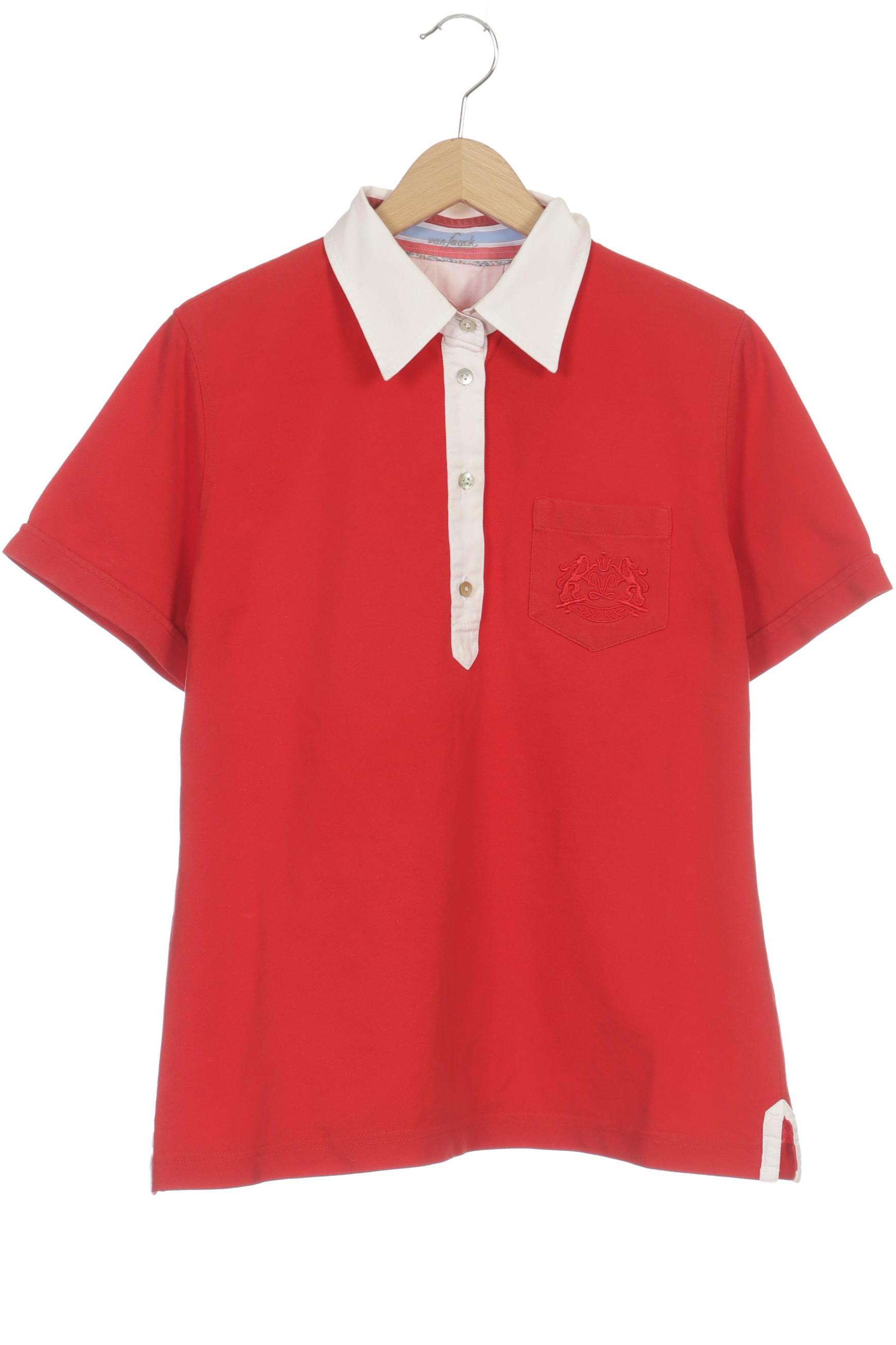 

Van Laack Damen Poloshirt, rot, Gr. 38