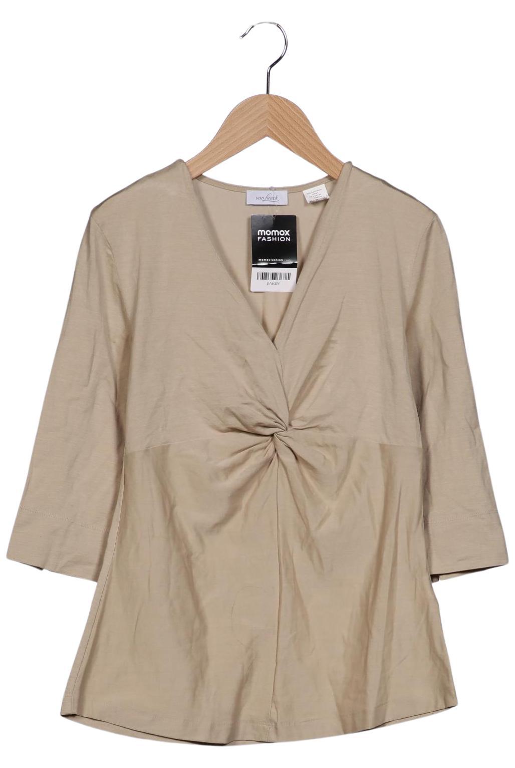 

Van Laack Damen Langarmshirt, beige, Gr. 36