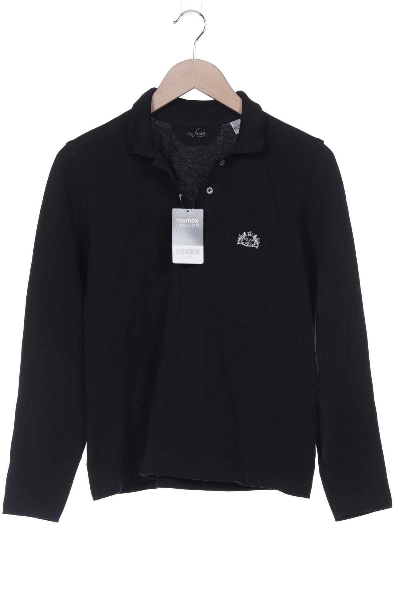 

Van Laack Damen Poloshirt, schwarz, Gr. 44