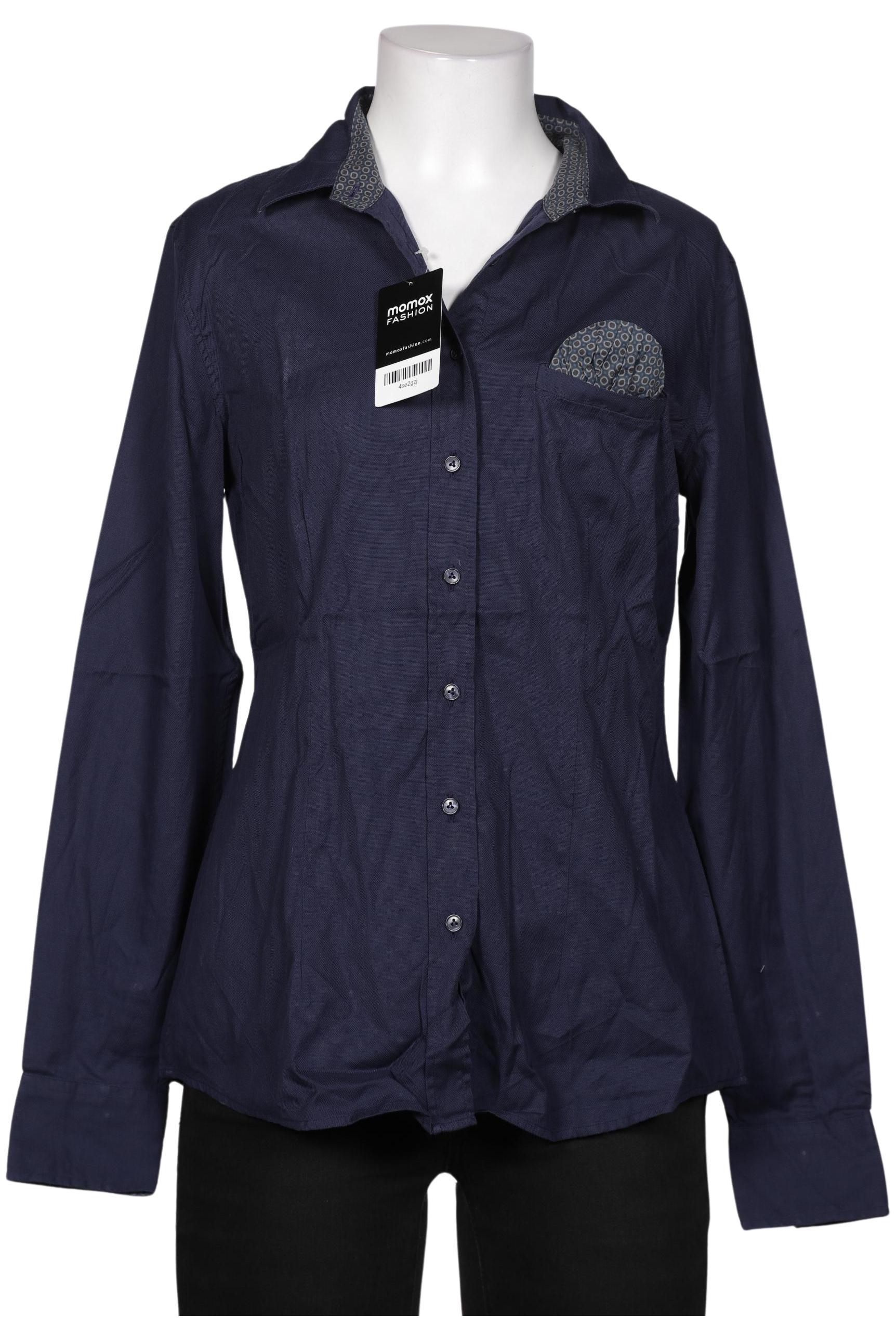 

Van Laack Damen Bluse, marineblau, Gr. 42