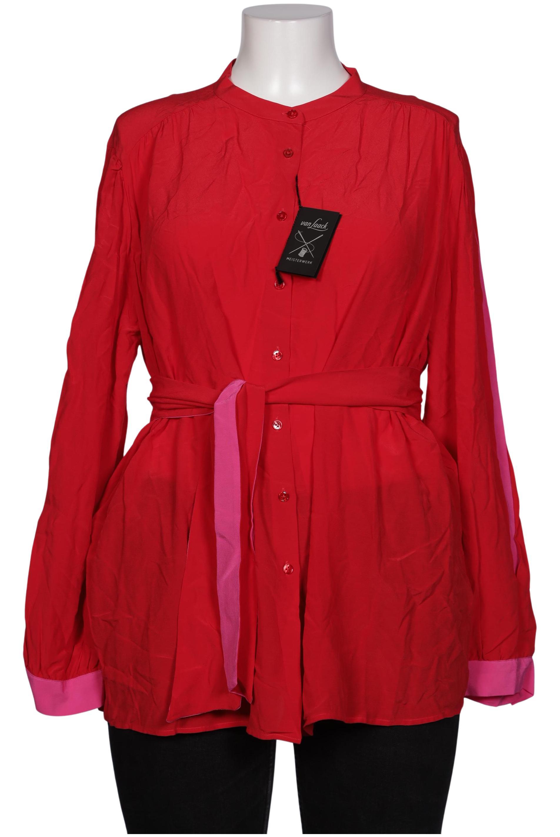 

Van Laack Damen Bluse, rot, Gr. 46