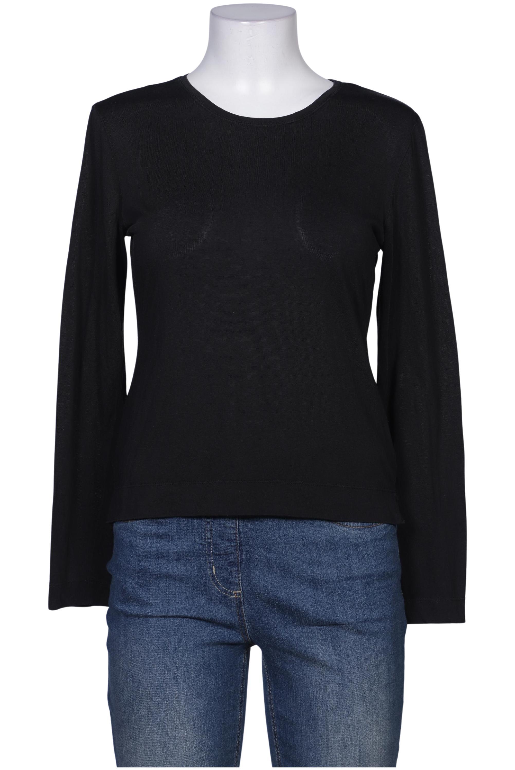 

Van Laack Damen Langarmshirt, schwarz, Gr. 38