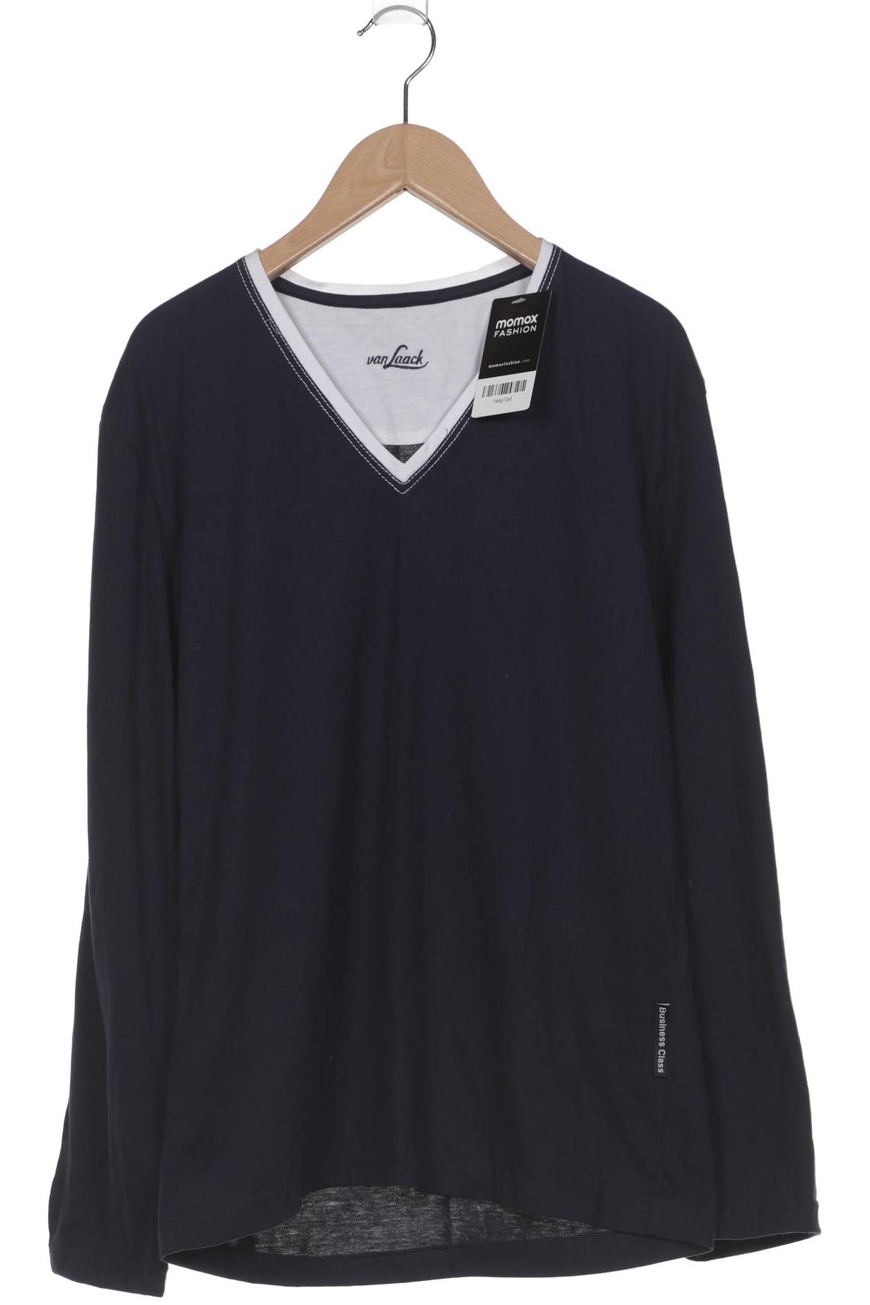 

Van Laack Damen Langarmshirt, marineblau, Gr. 38