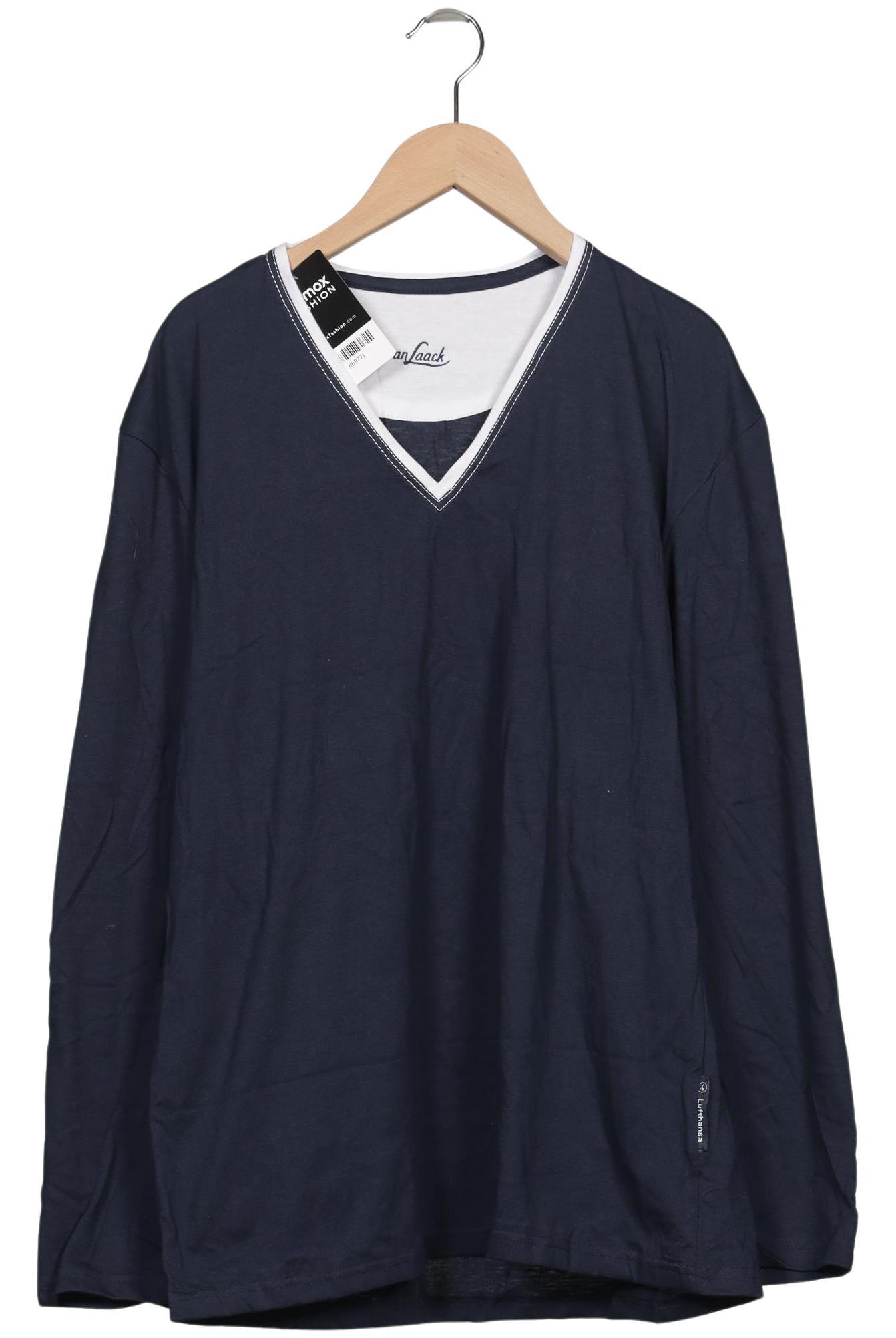 

Van Laack Damen Langarmshirt, marineblau, Gr. 36