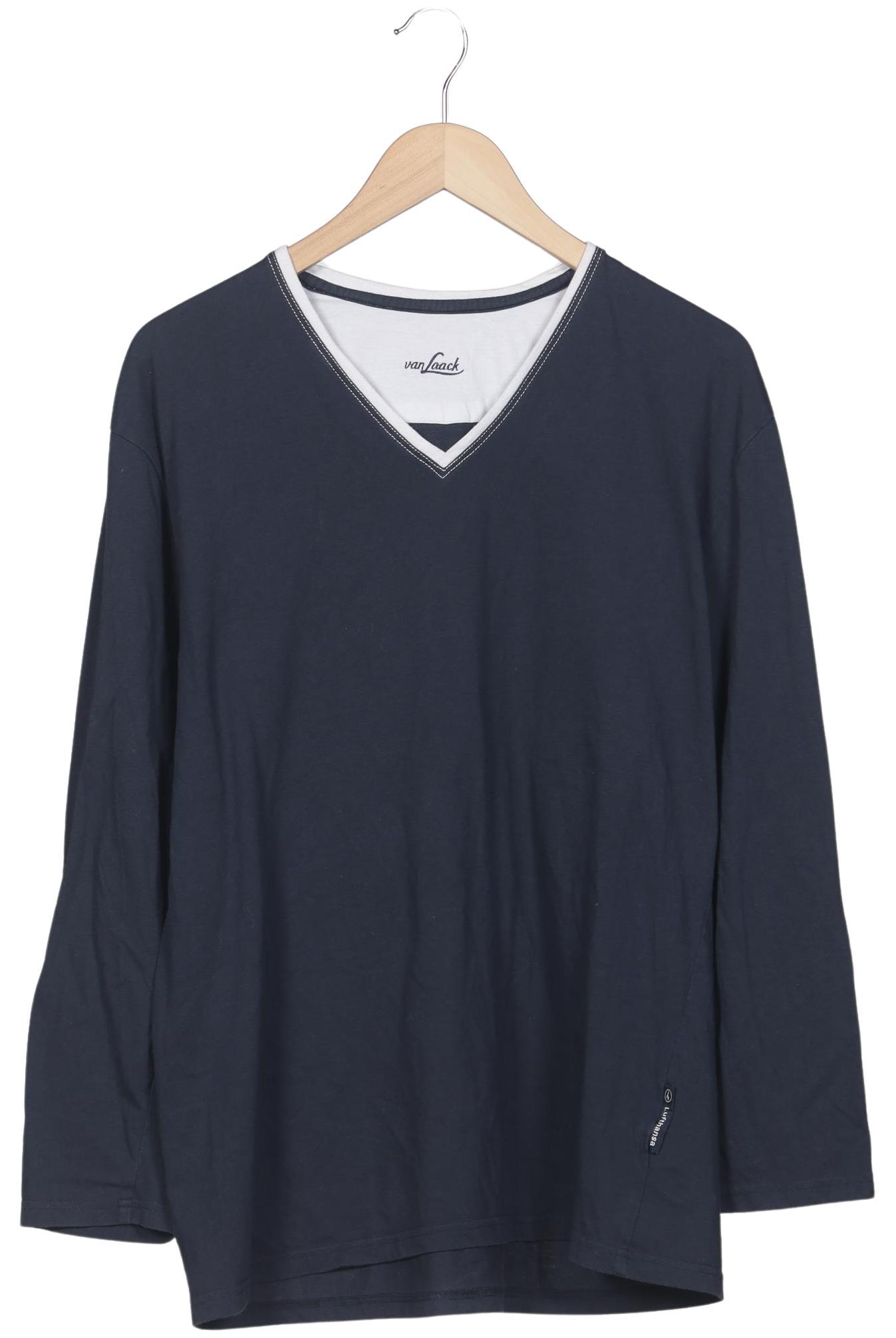 

Van Laack Damen Langarmshirt, marineblau, Gr. 44