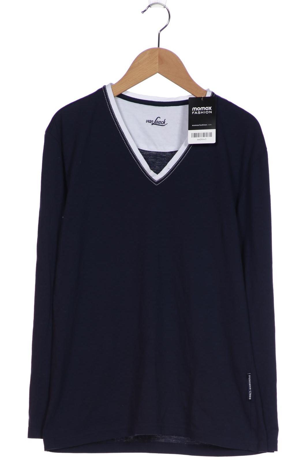 

Van Laack Damen Langarmshirt, marineblau