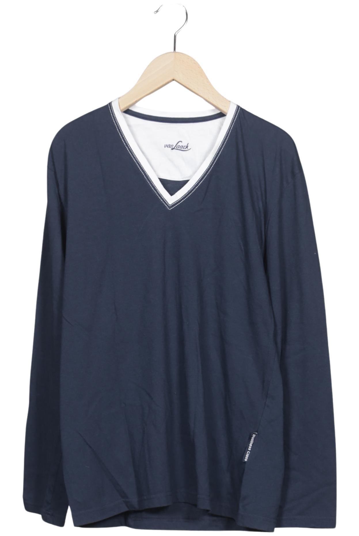 

Van Laack Damen Langarmshirt, marineblau, Gr. 38