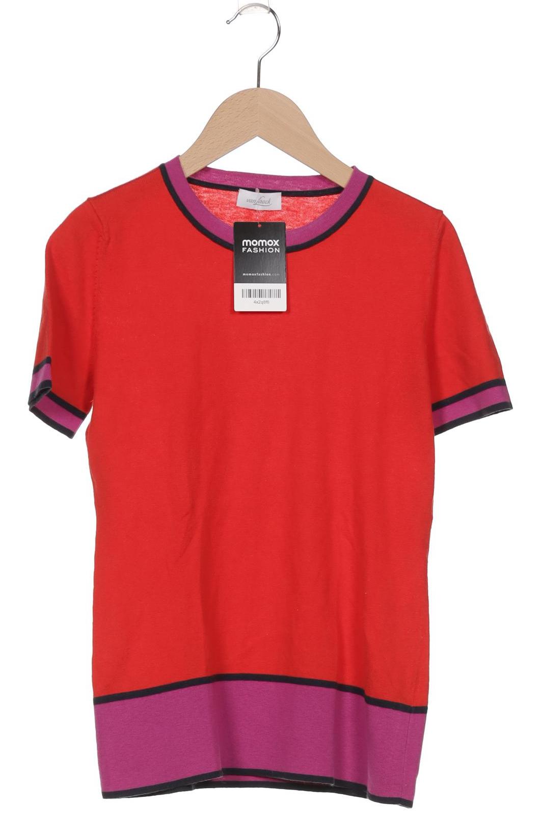 

Van Laack Damen Pullover, rot, Gr. 34