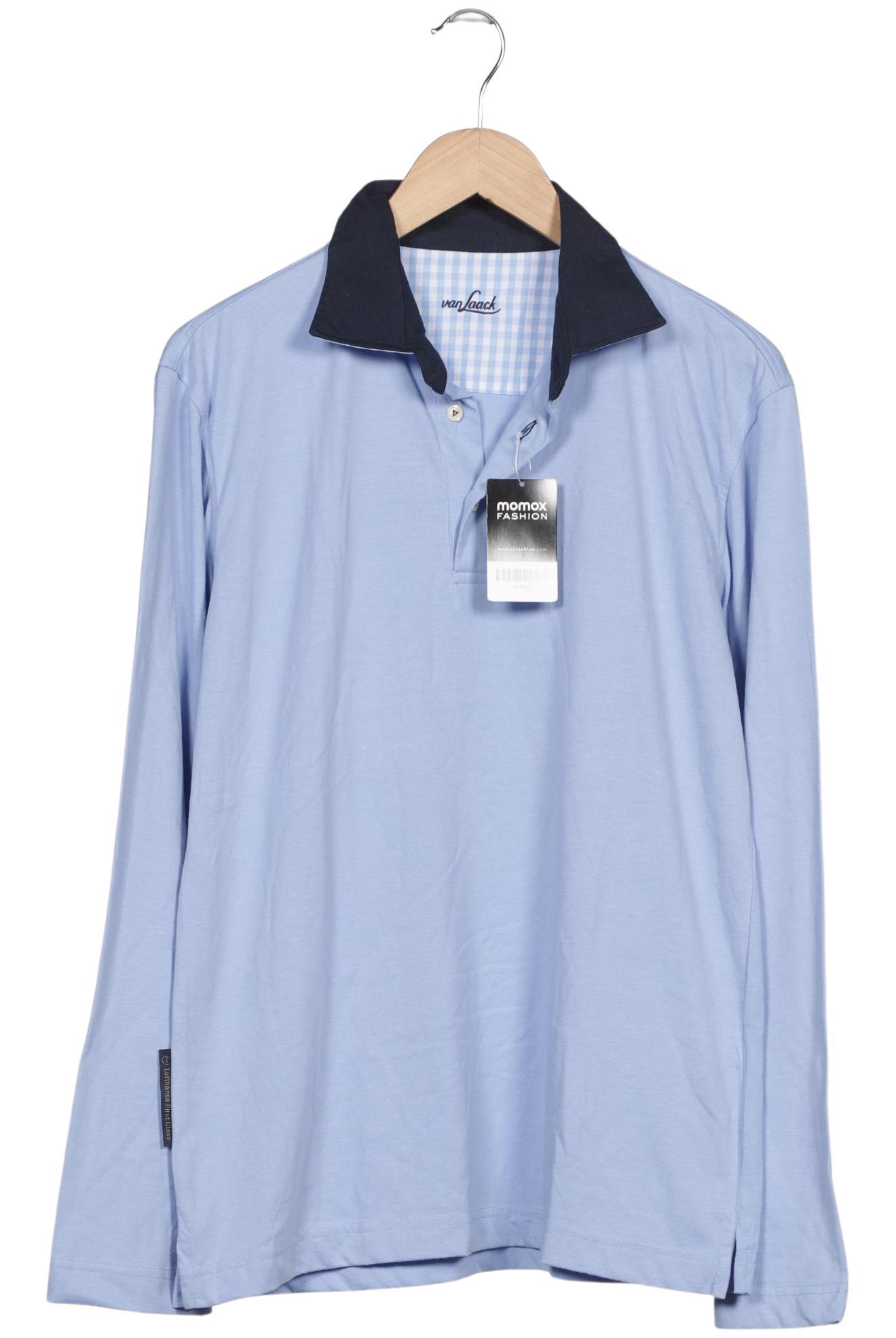 

Van Laack Damen Poloshirt, blau, Gr. 38