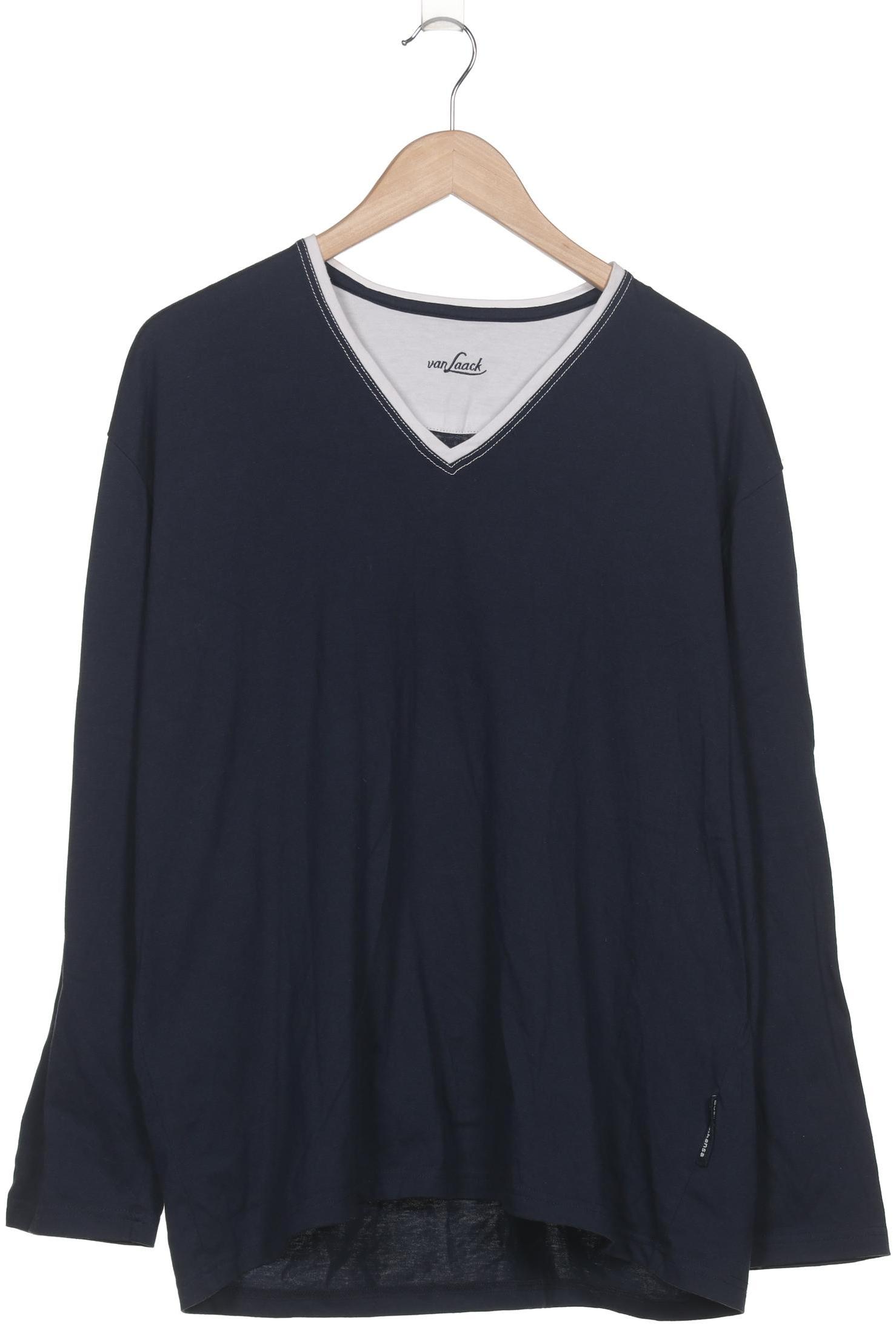 

Van Laack Damen Langarmshirt, blau, Gr. 42