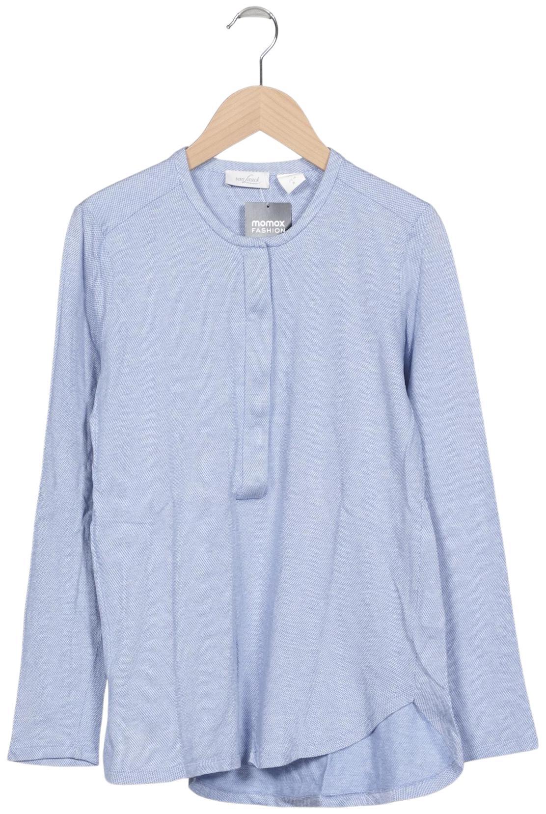 

Van Laack Damen Langarmshirt, hellblau, Gr. 36