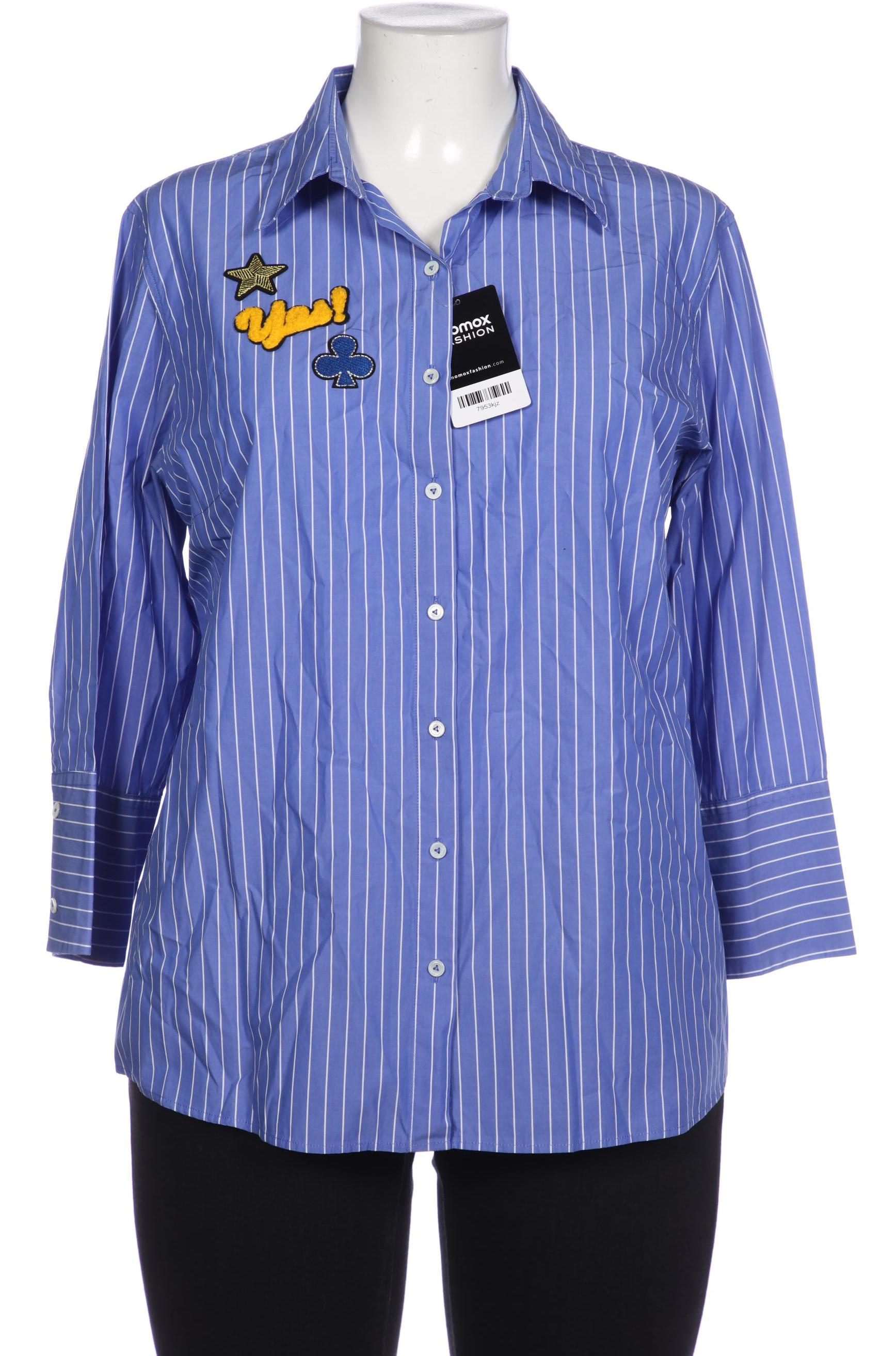 

Van Laack Damen Bluse, blau, Gr. 48