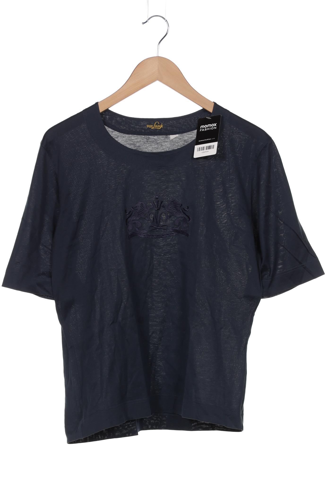 

Van Laack Damen T-Shirt, marineblau, Gr. 44