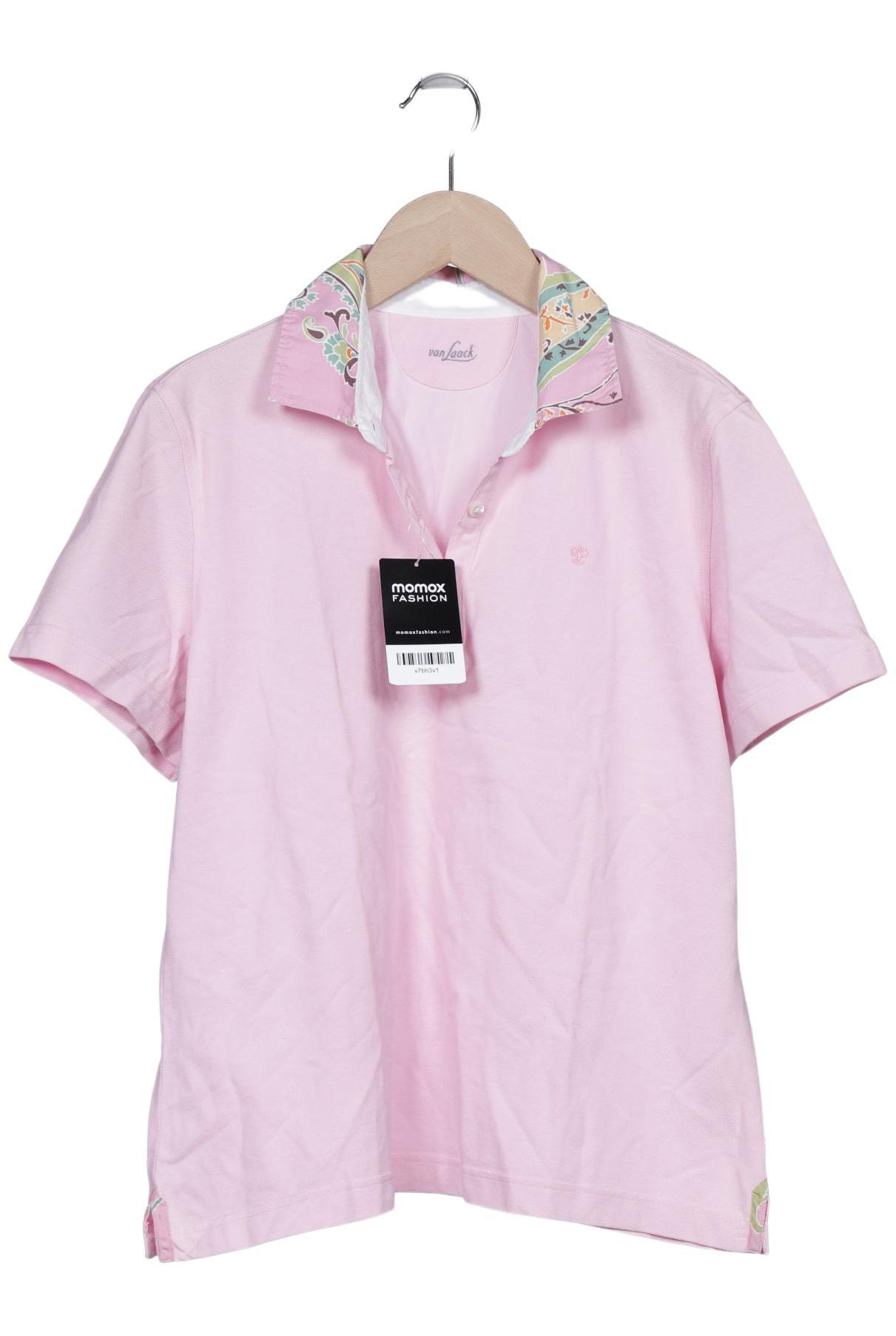 

Van Laack Damen Poloshirt, pink, Gr. 42