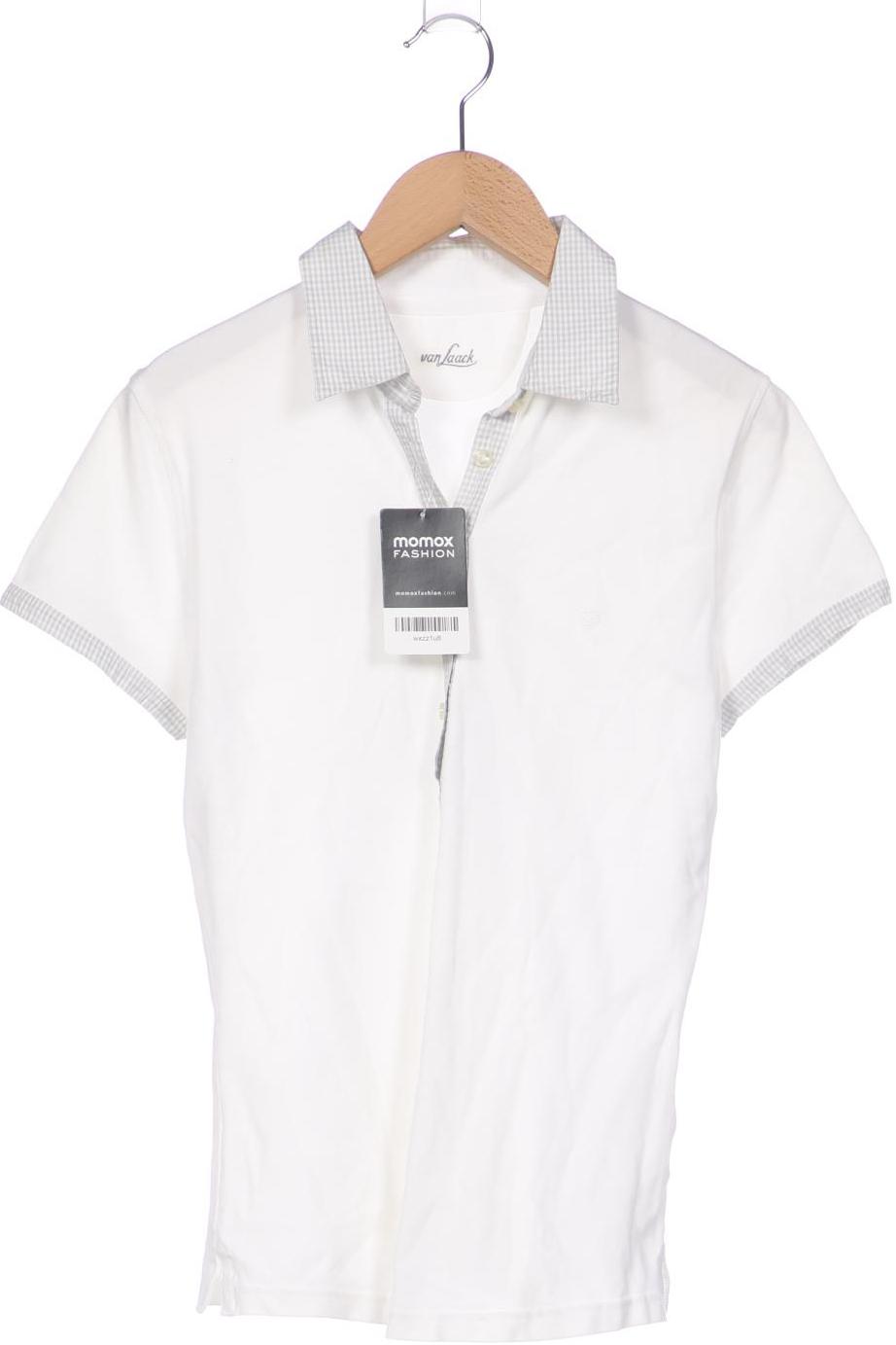 

Van Laack Damen Poloshirt, cremeweiß, Gr. 36