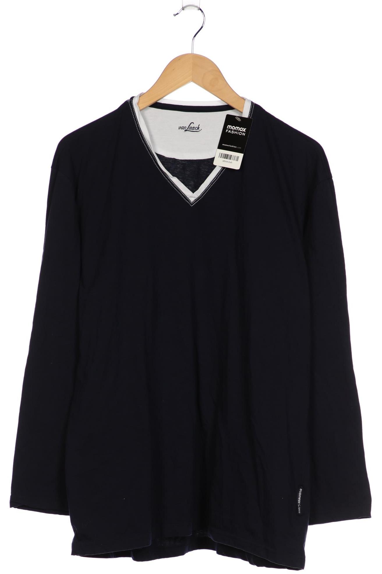 

Van Laack Damen Langarmshirt, marineblau, Gr. 44