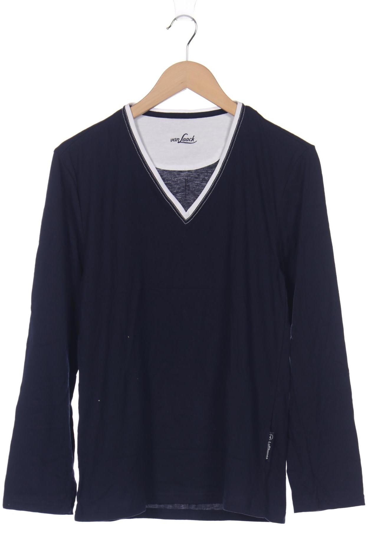 

Van Laack Damen Langarmshirt, marineblau